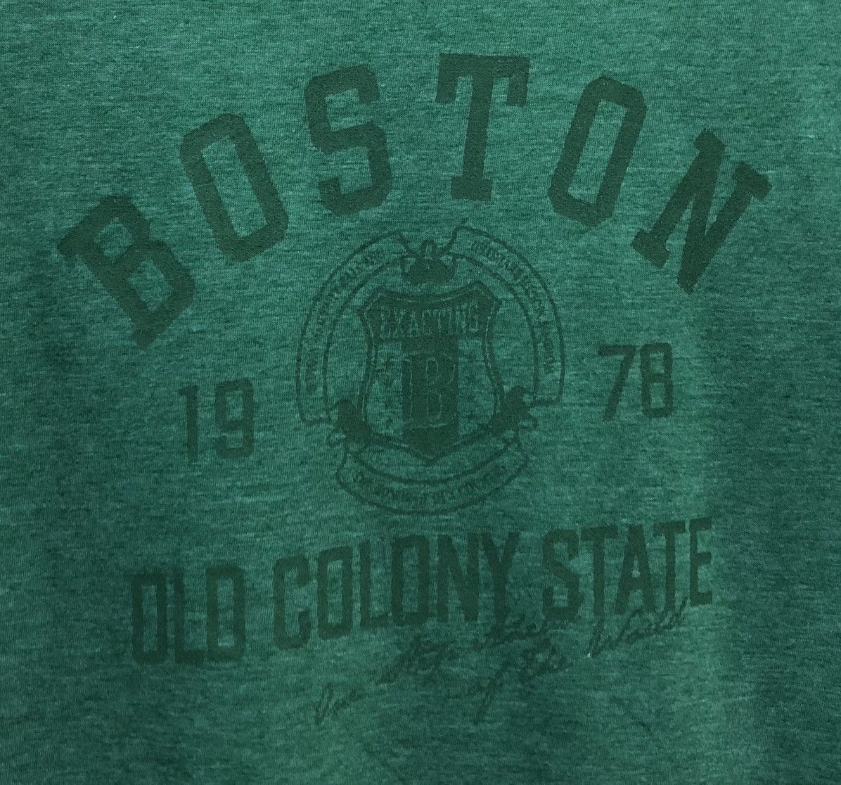 Vintage Vintage Pluvious Authentic Boston Old Colony State T-Shirt Size US M / EU 48-50 / 2 - 3 Thumbnail