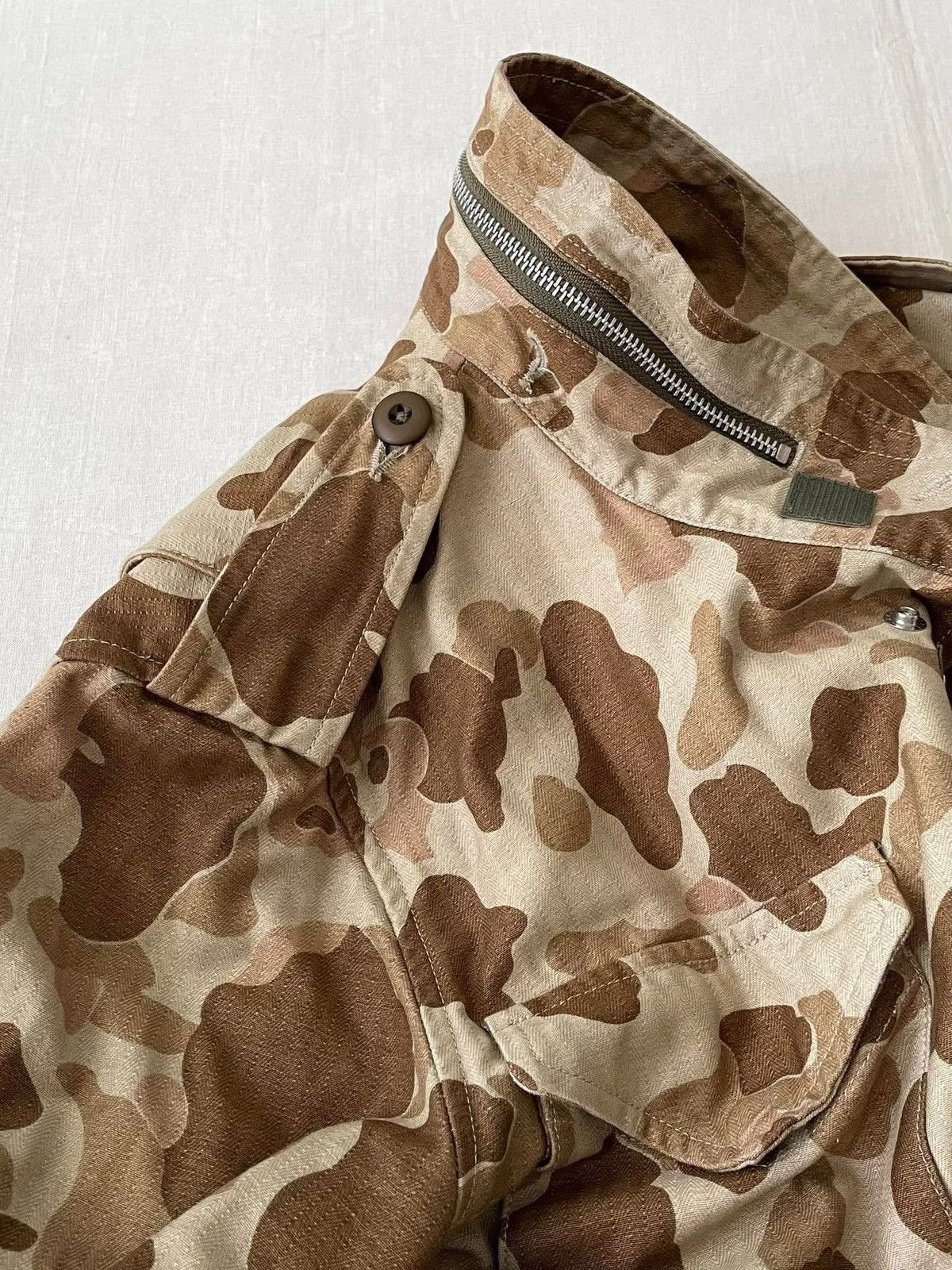 Toyo Enterprises USMC Frogskin Camo HBT Reversible M65 Jacket Japan Repro Size US S / EU 44-46 / 1 - 20 Thumbnail