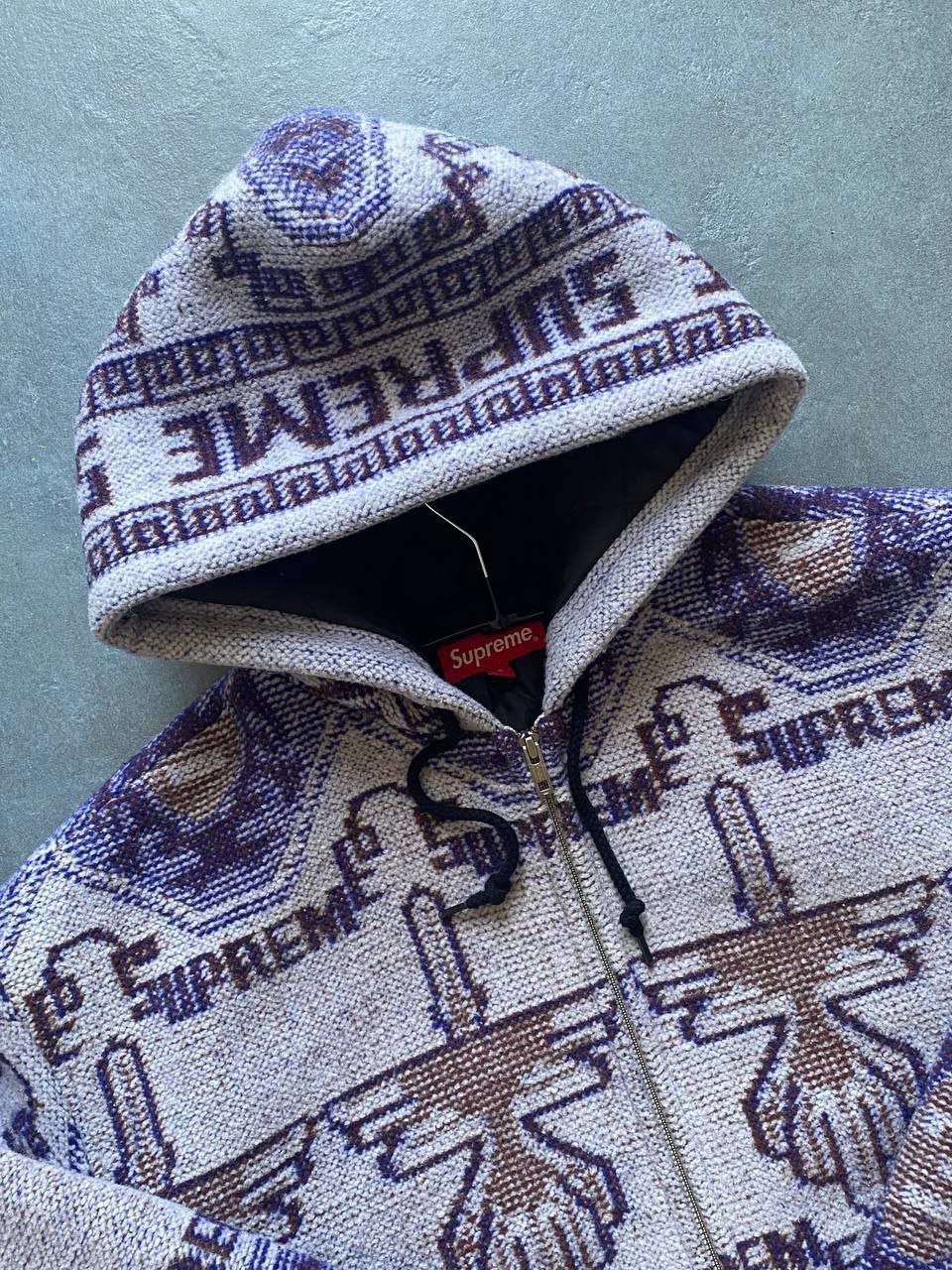 Supreme Supreme Woven Hoodie zip up Jacket Fall/Winter 2022