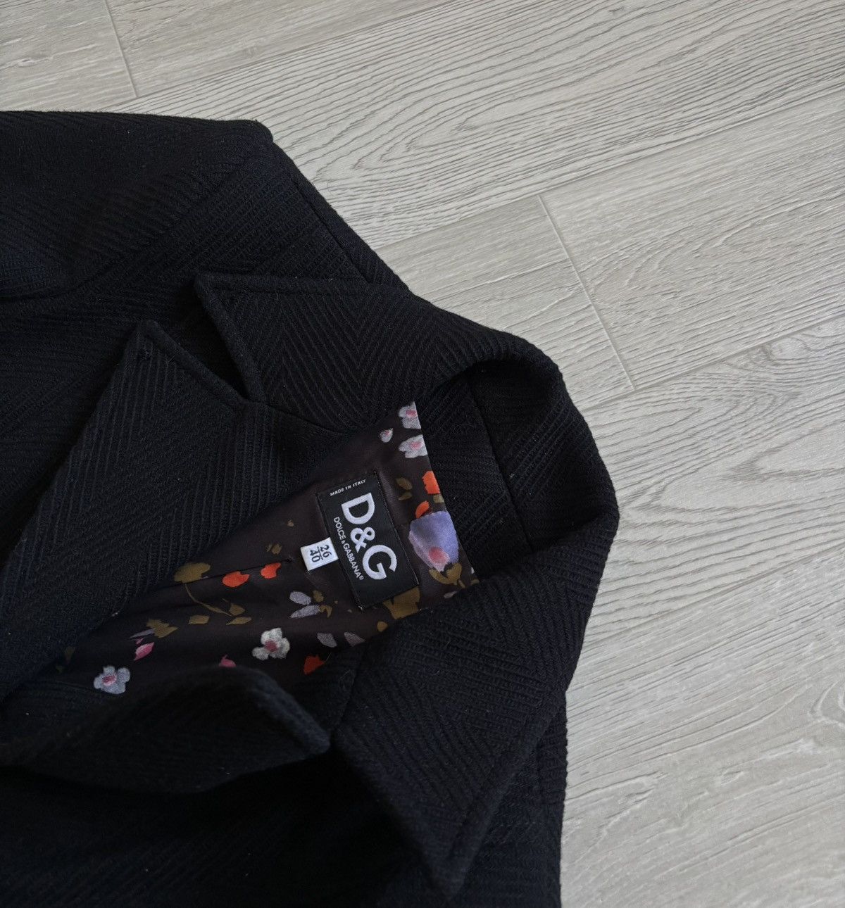 Dolce & Gabbana × Vintage Vintage Dolce Gabbana Wool Coat Jacket Size S / US 4 / IT 40 - 2 Thumbnail