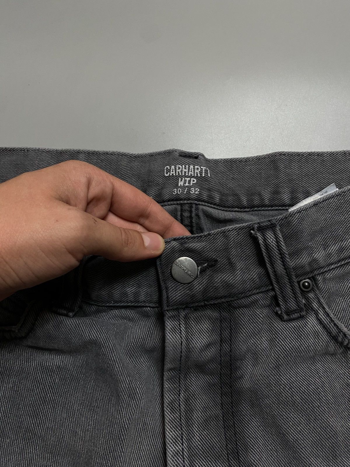 Carhartt Wip Carhartt vintage graphite jeans denim pants Size US 32 / EU 48 - 3 Thumbnail