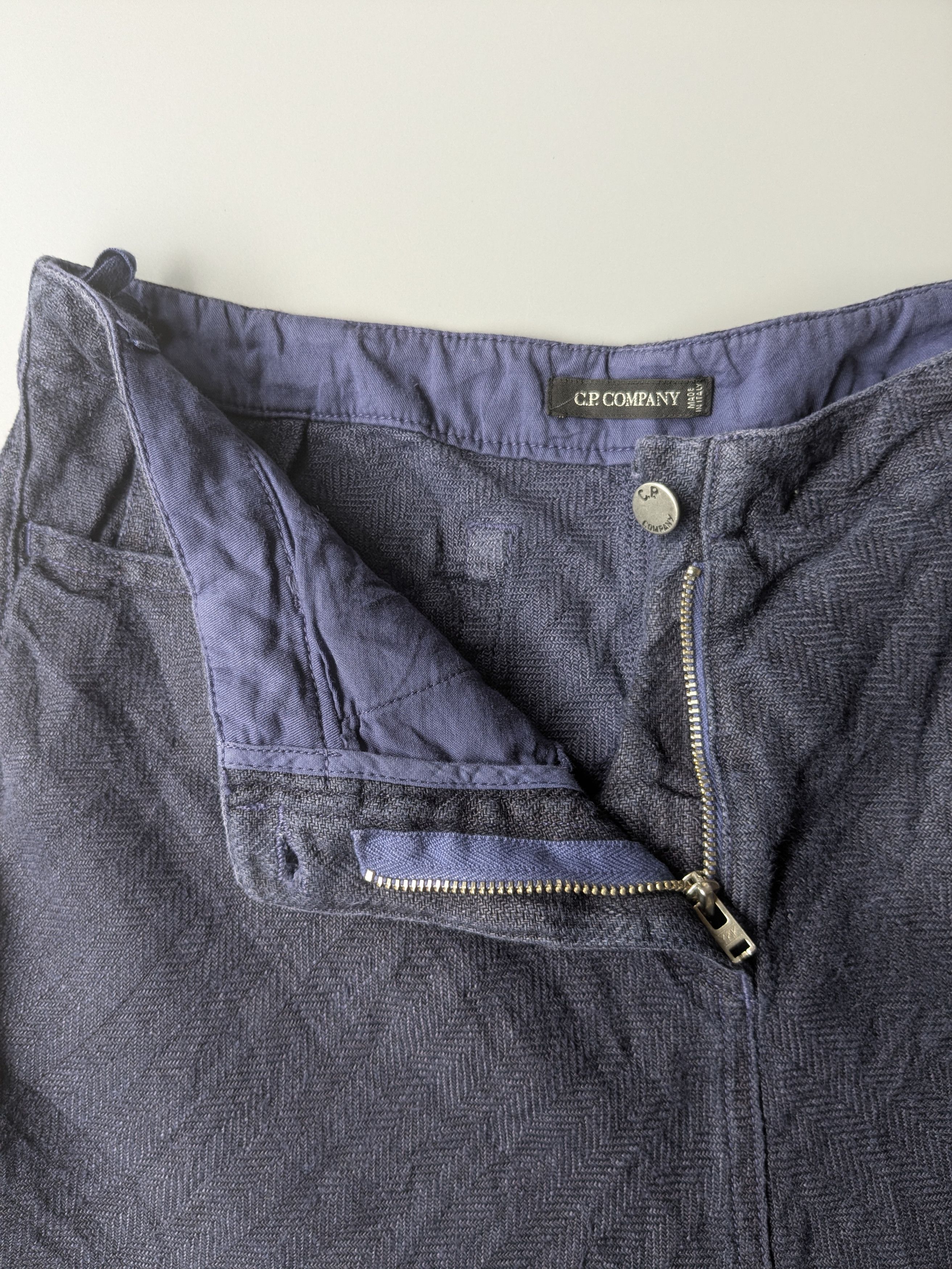C.P. Company Vintage C.P Company midi skirt linen Size 26" / US 2 / IT 38 - 4 Thumbnail