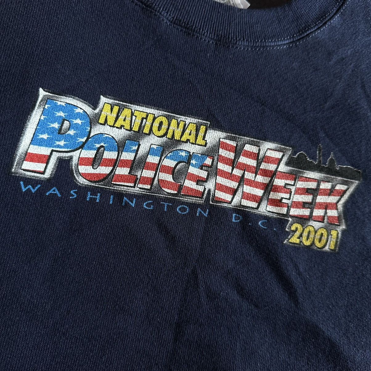 Vintage Vintage National Police Washington Crewneck 00’s Size US M / EU 48-50 / 2 - 3 Thumbnail