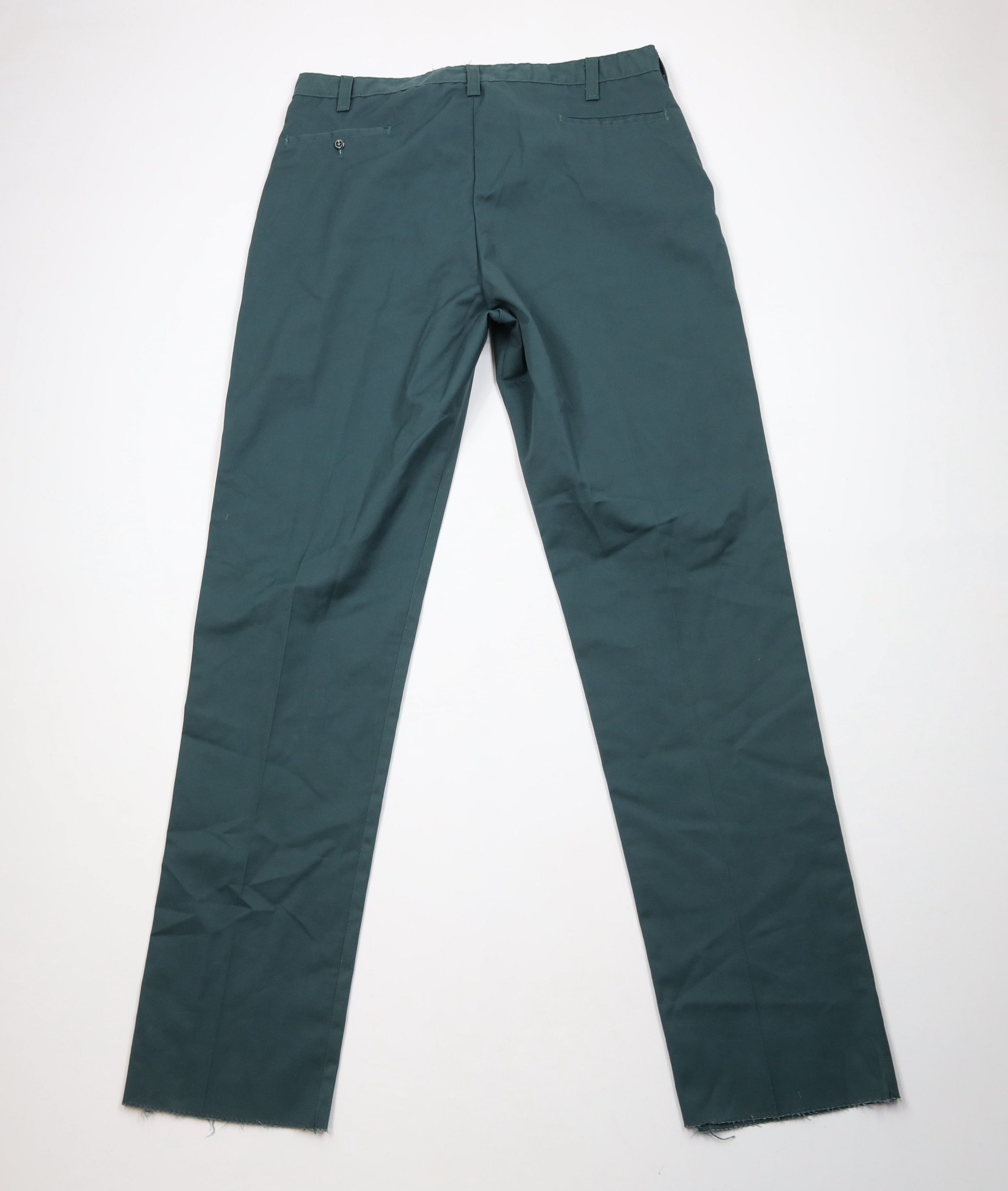 Vintage Vintage 80s 90s Streetwear Wide Leg Chino Pants Green USA Size US 40 / EU 56 - 9 Thumbnail
