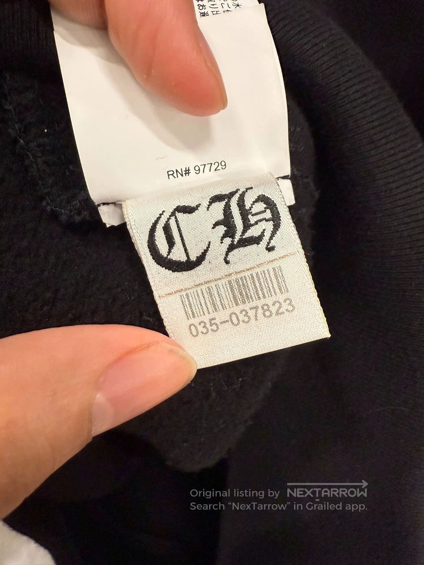 Chrome Hearts chrome hearts black half-zip sweatshirt medium. Size US M / EU 48-50 / 2 - 7 Thumbnail