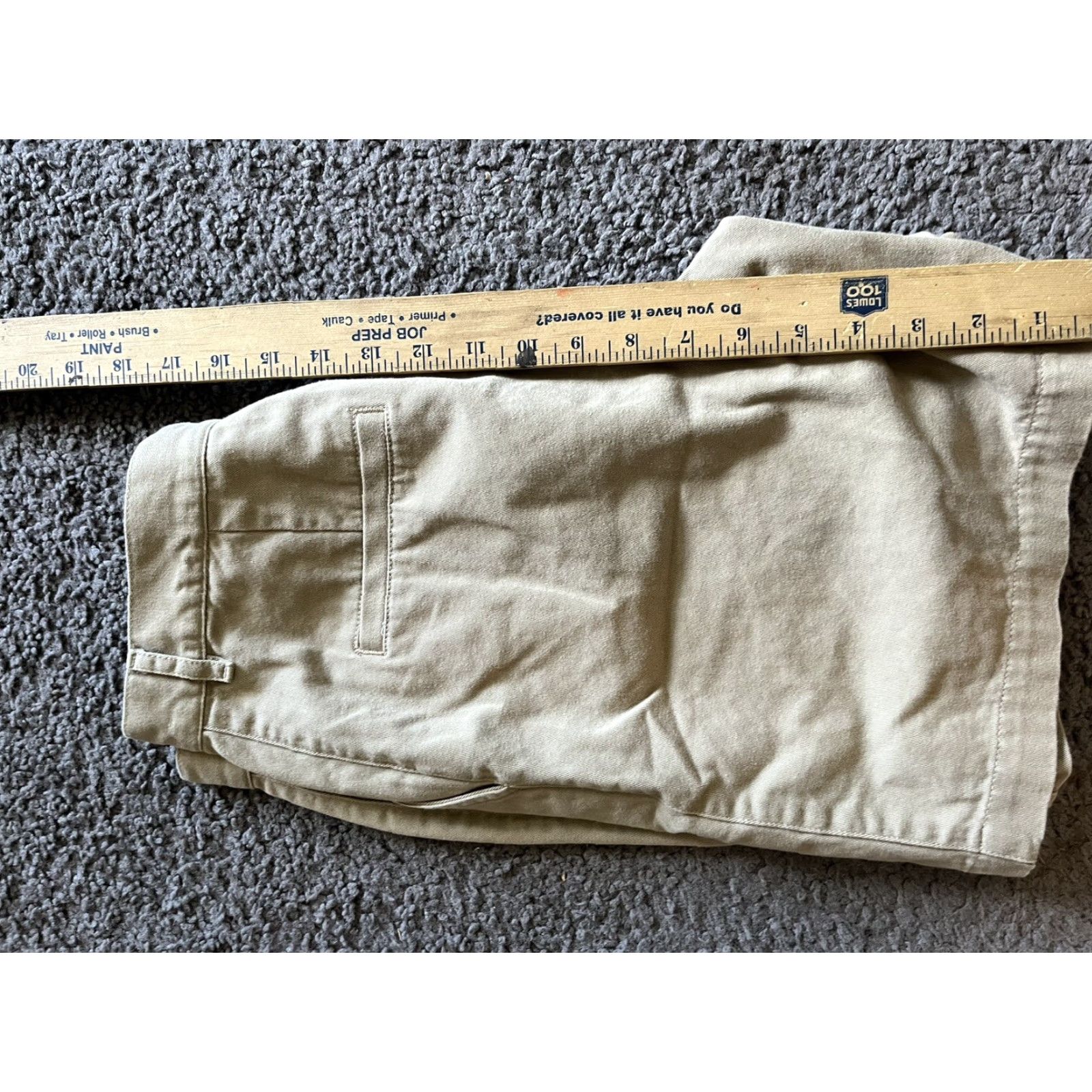 Ralph Lauren Lauren Ralph Lauren Jeans Co Shorts 4 Flat Front Chino Mid Rise Womans Size 27" / US 4 / IT 40 - 5 Thumbnail