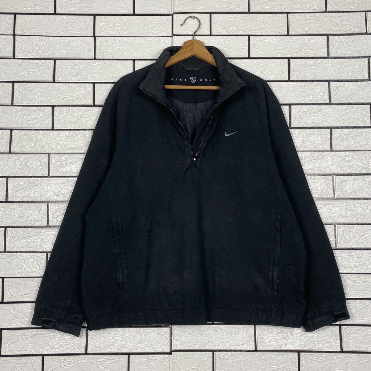 Nike 📌Vintage Half Zipper Jacket Nike Golf Size US M / EU 48-50 / 2 - 12 Thumbnail