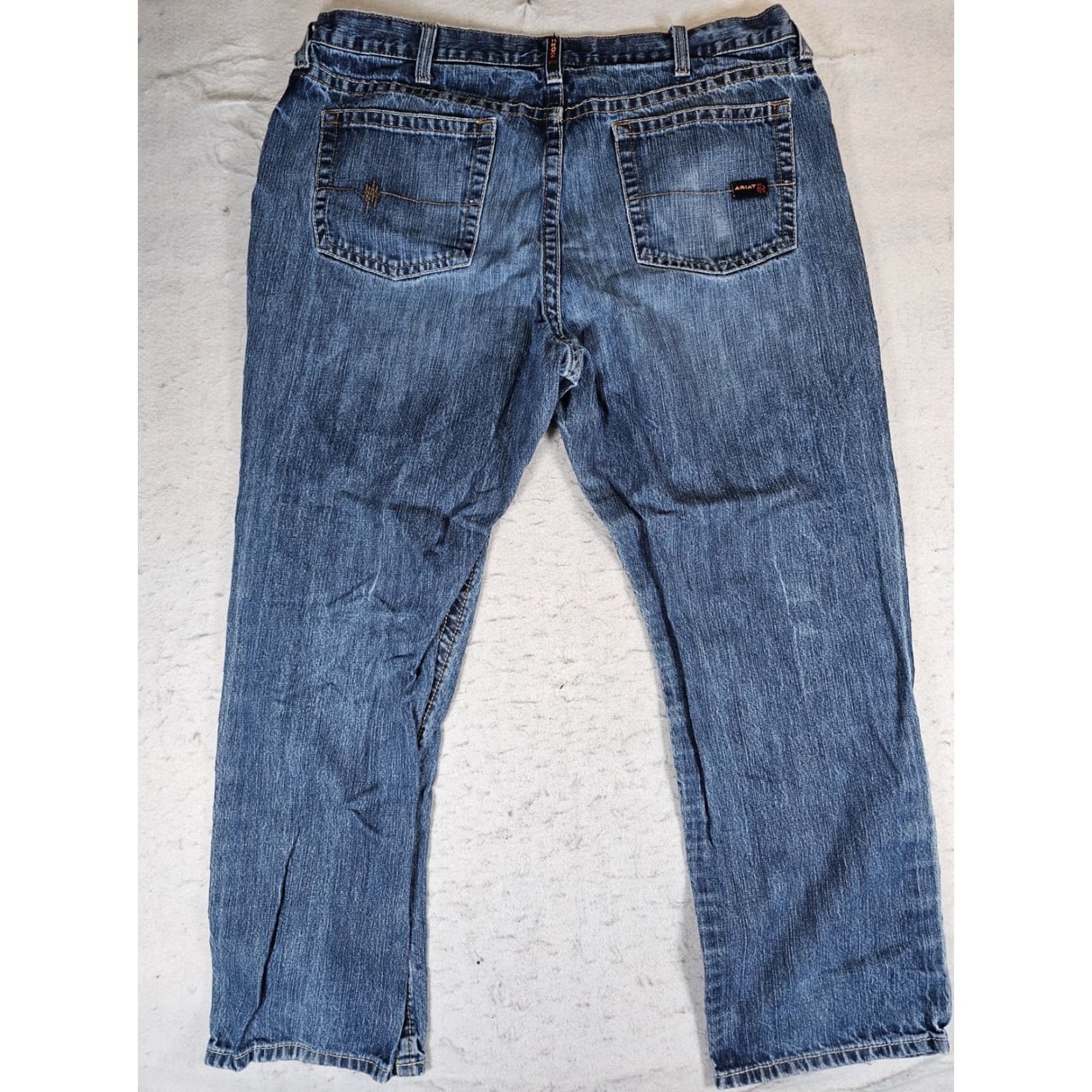 Ariat Ariat FR Fire Resistant M3 Loose Straight Blue Jeans Mens Sz 42x32 CAT2 Workwear Size US 44 / EU 60 - 4 Thumbnail