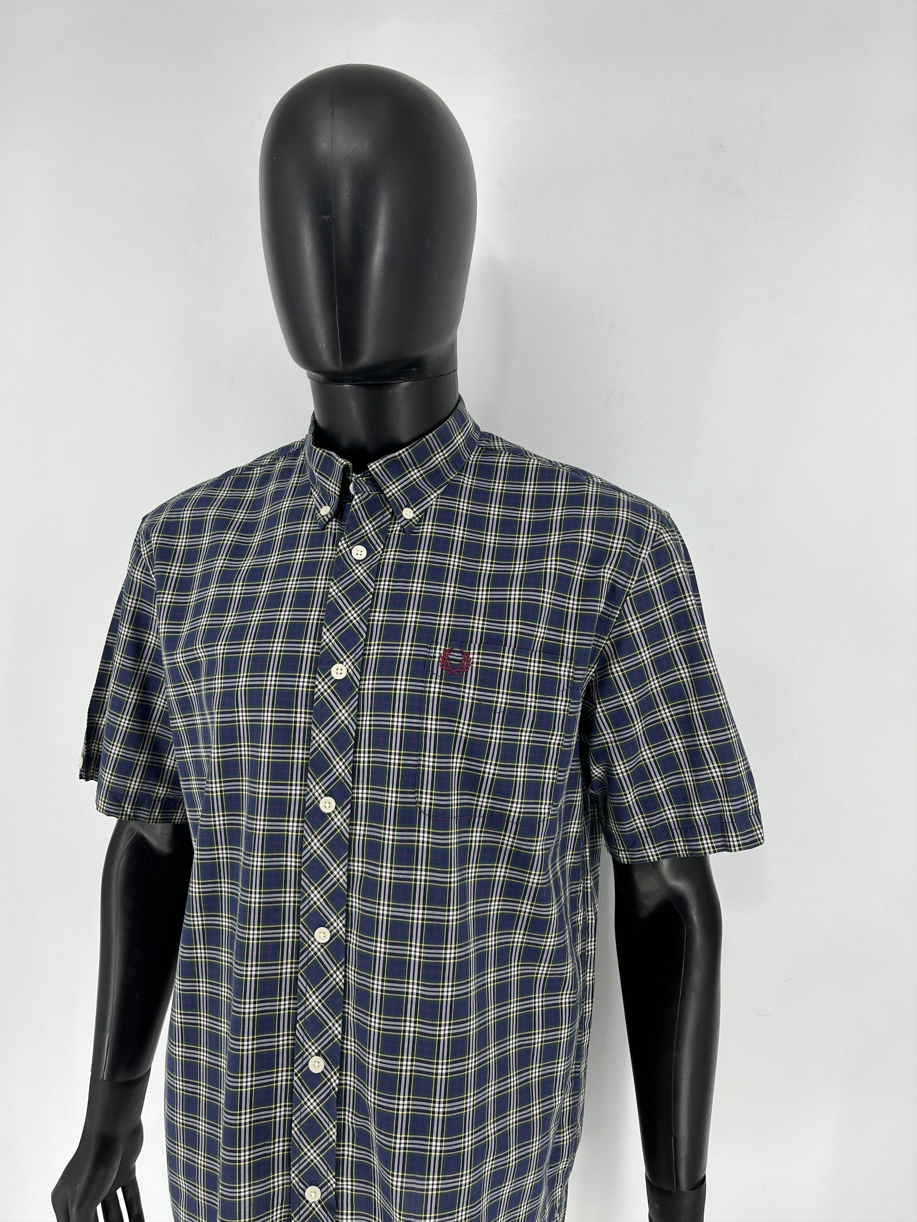 Fred Perry Vintage Men’s Fred Perry Button Up Shirt Streetwear Casual Size US L / EU 52-54 / 3 - 3 Thumbnail
