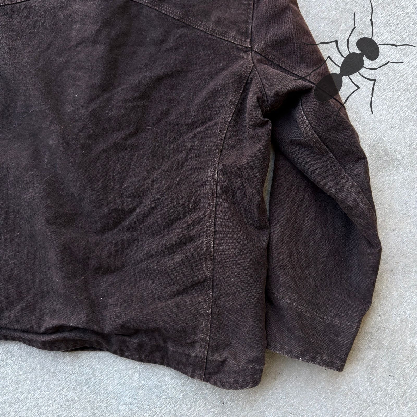 Carhartt × Vintage Vintage Y2K Carhartt WOMENS DKB brown button work jacket Size US L / EU 52-54 / 3 - 8 Thumbnail