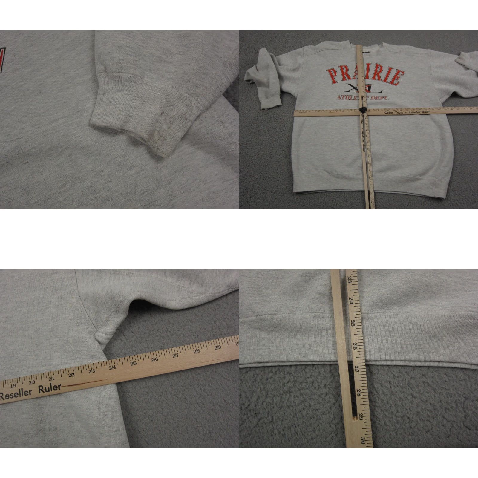 Vintage VINTAGE Galt Crew Sweatshirt Mens Large Gray Prarie Highschool Cedar Rapids IA Logo Size US L / EU 52-54 / 3 - 8 Thumbnail