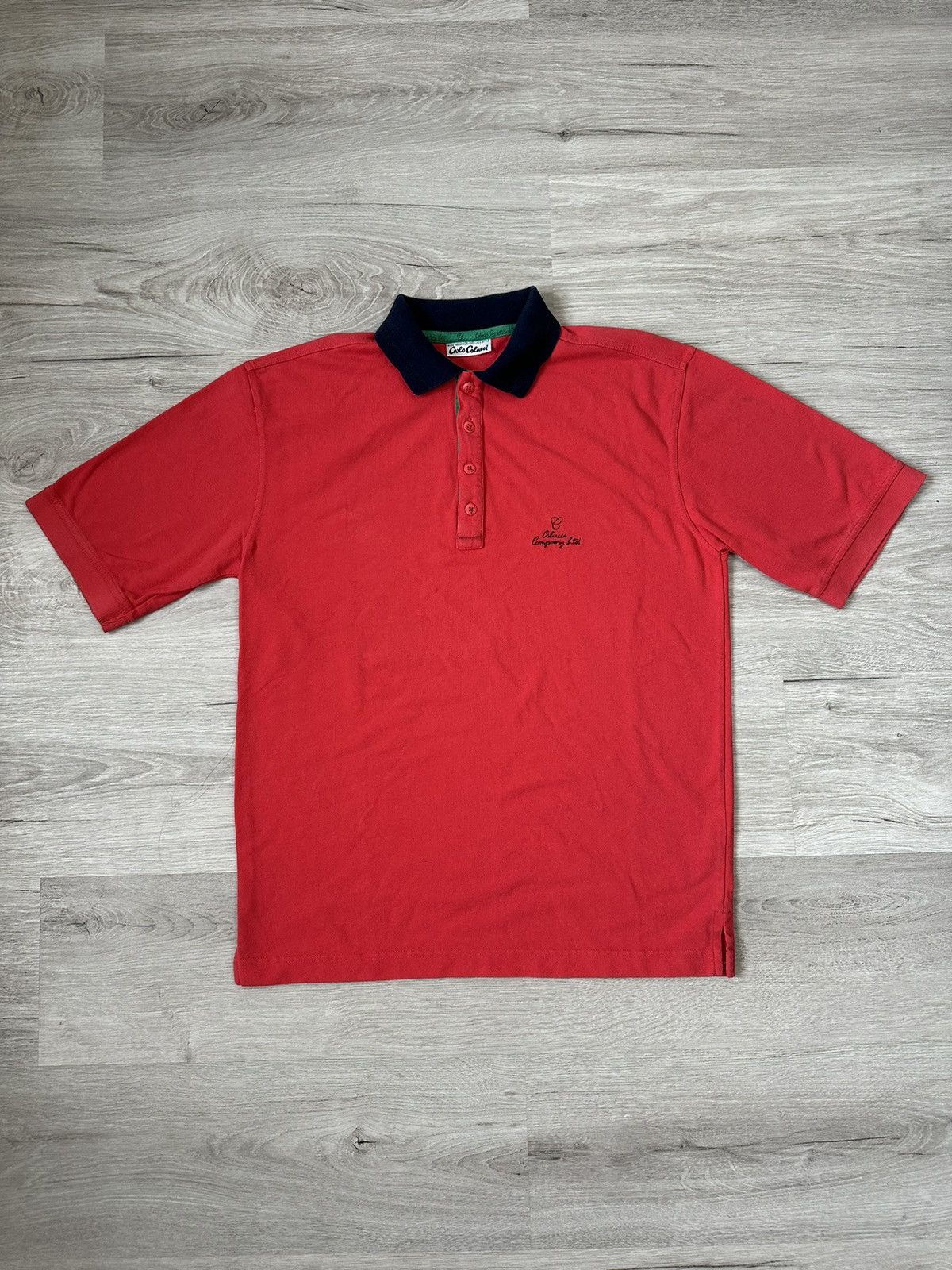 Carlo Colucci × Japanese Brand × Vintage Carlo Colucci Vintage Polo Shirts Size US M / EU 48-50 / 2 - 2 Thumbnail
