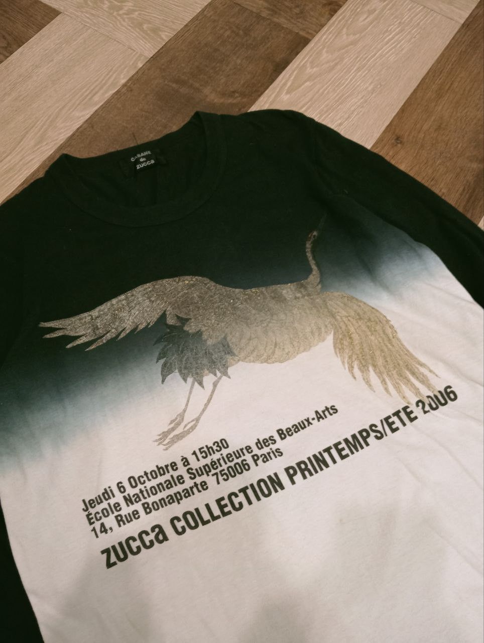 CABANE de ZUCCa VINTAGE 2006 COLLECTION CABANE DE ZUCCA 2 TONES TEE Size US M / EU 48-50 / 2 - 3 Thumbnail