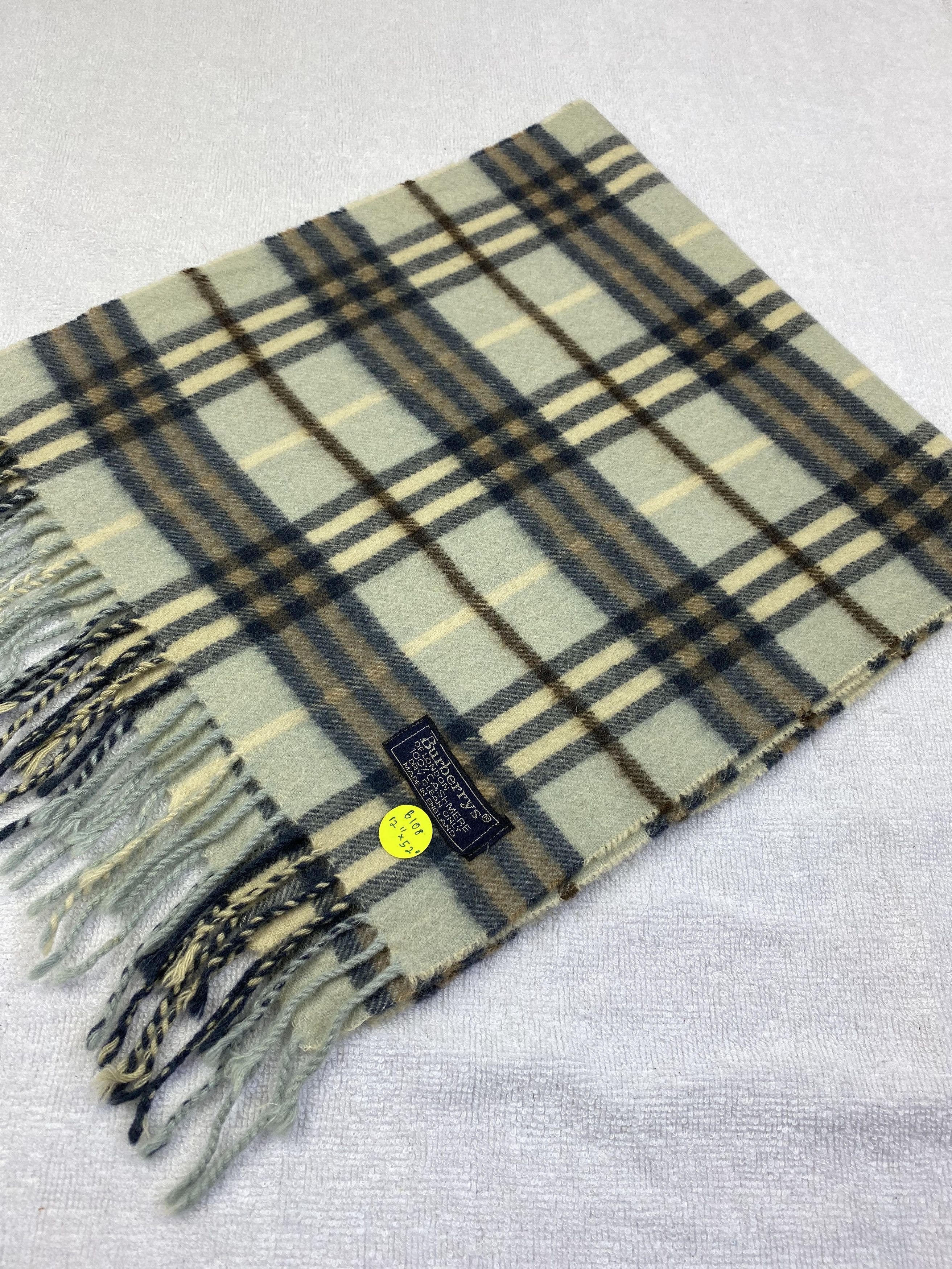 Burberry Burberry Cashmere Scarf / Muffler / Neckwear Size ONE SIZE - 5 Thumbnail