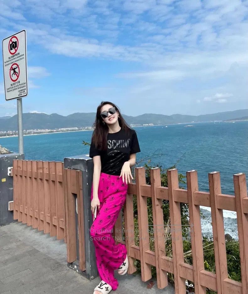 Balenciaga Balenciaga Charity wheat pattern full print velvet pants Size US 36 / EU 52 - 7 Thumbnail