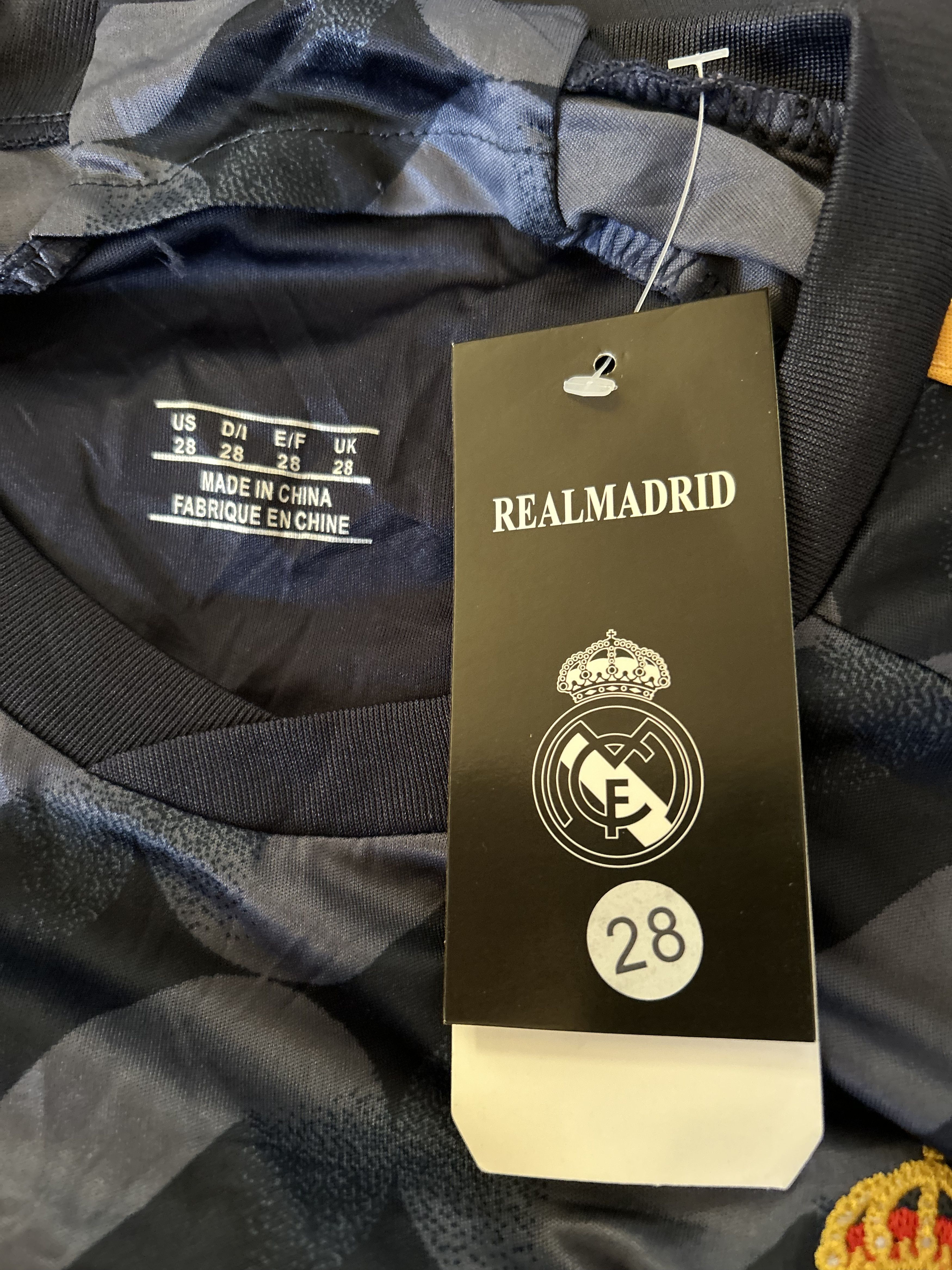 Other NEW REAL MADRID #5 BELLINGHAM 2023/2024 - size 28 Size US XXS / EU 40 - 6 Thumbnail