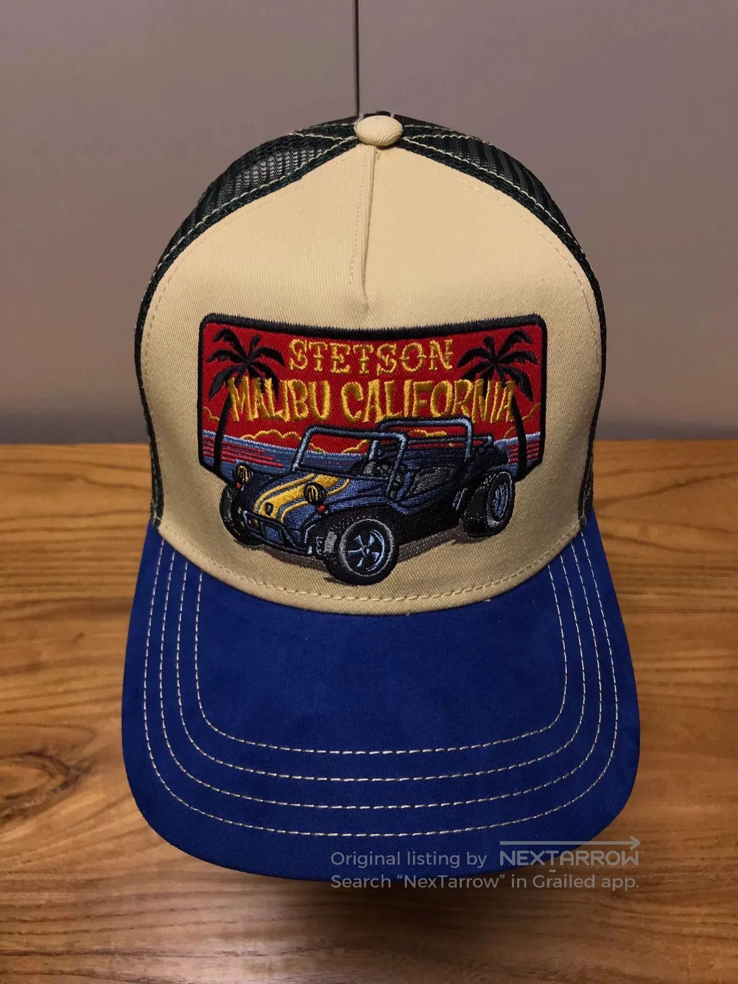 Stetson Stetson Malibu California Embroidered Trucker Cap. Size ONE SIZE - 4 Thumbnail