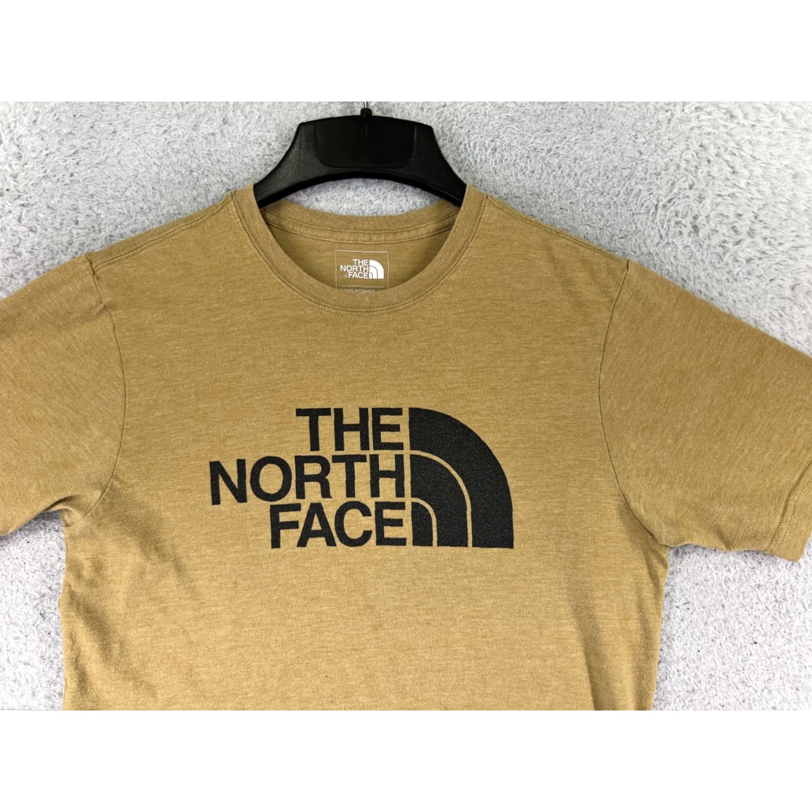 The North Face The North Face Shirt Men S Beige Short Sleeve Crew Neck Poly Rayon Size US S / EU 44-46 / 1 - 4 Thumbnail