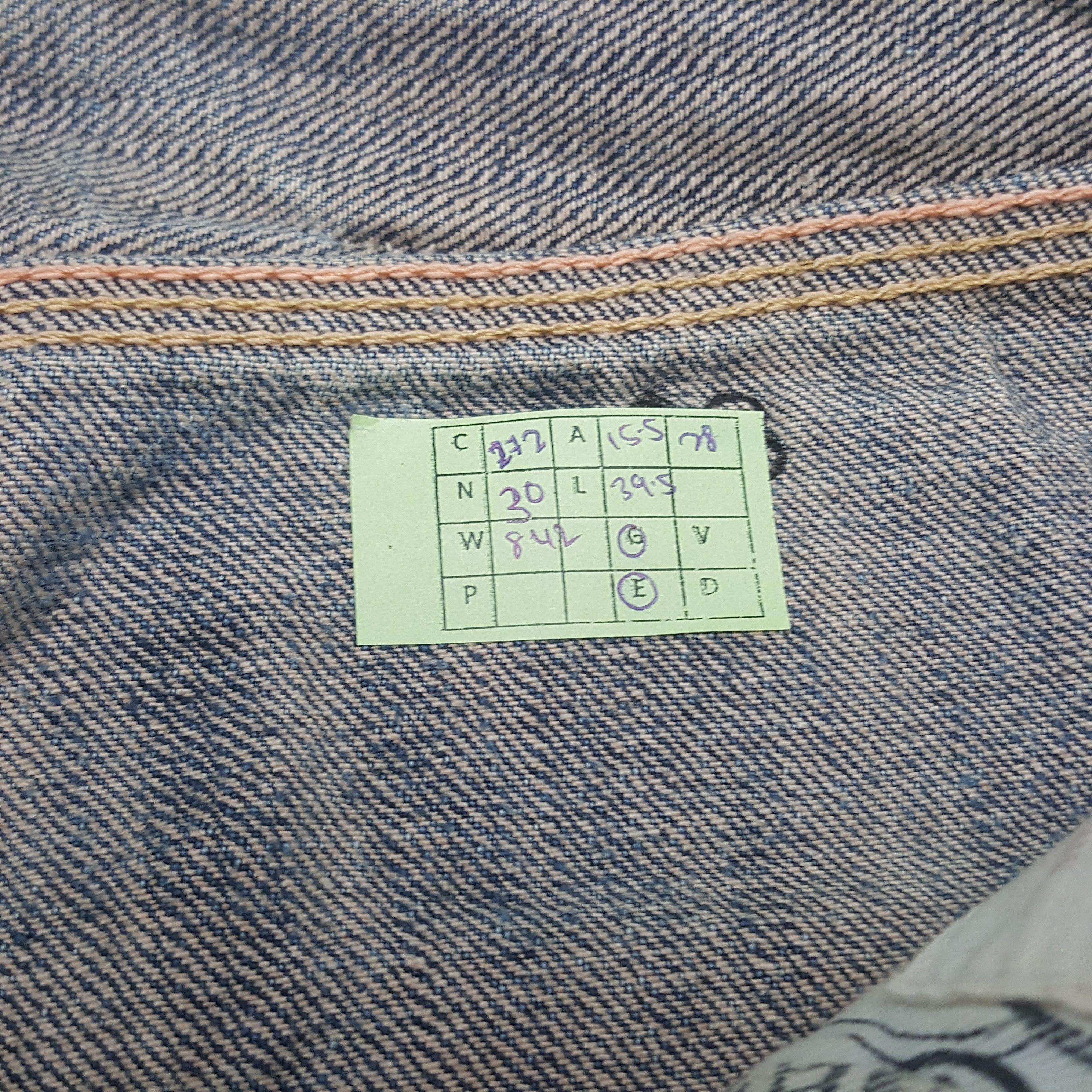 Japanese Brand × Vintage Vintage Evisu Selvedge Japanese Daicock Custom Denim Jeans Size US 31 - 8 Thumbnail