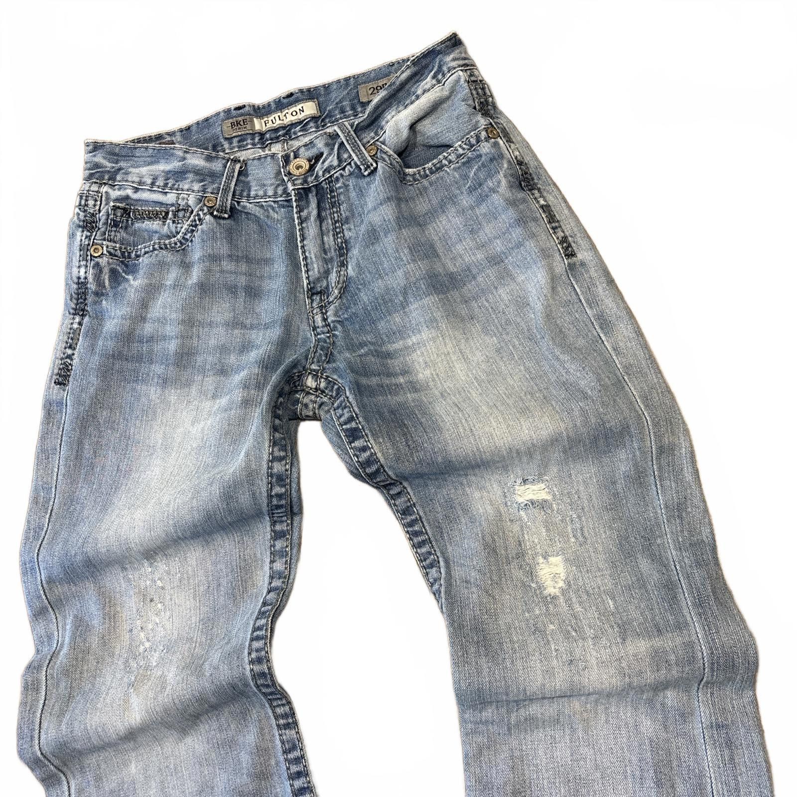 BKE y2k distressed low waisted BKE jeans Size 29" - 3 Thumbnail