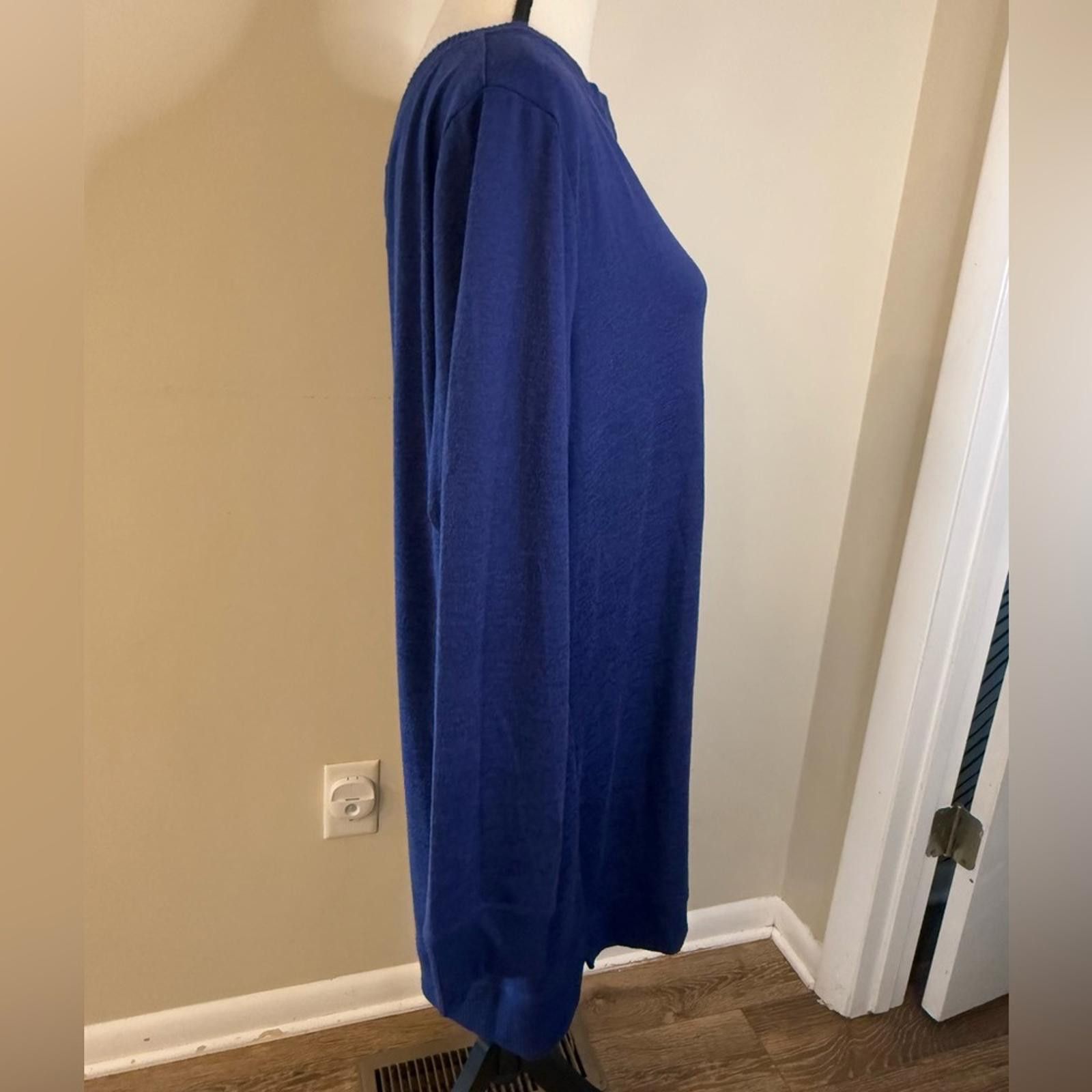 Concepts d'Odeur d&co. Active blue long sleeve sweater dress SZ XL Size XL / US 12-14 / IT 48-50 - 2 Thumbnail