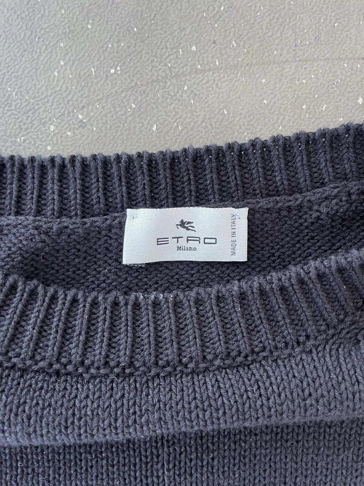 Etro Oversize bandana intarsia sweater by Etro Size US XXL / EU 58 / 5 - 4 Thumbnail