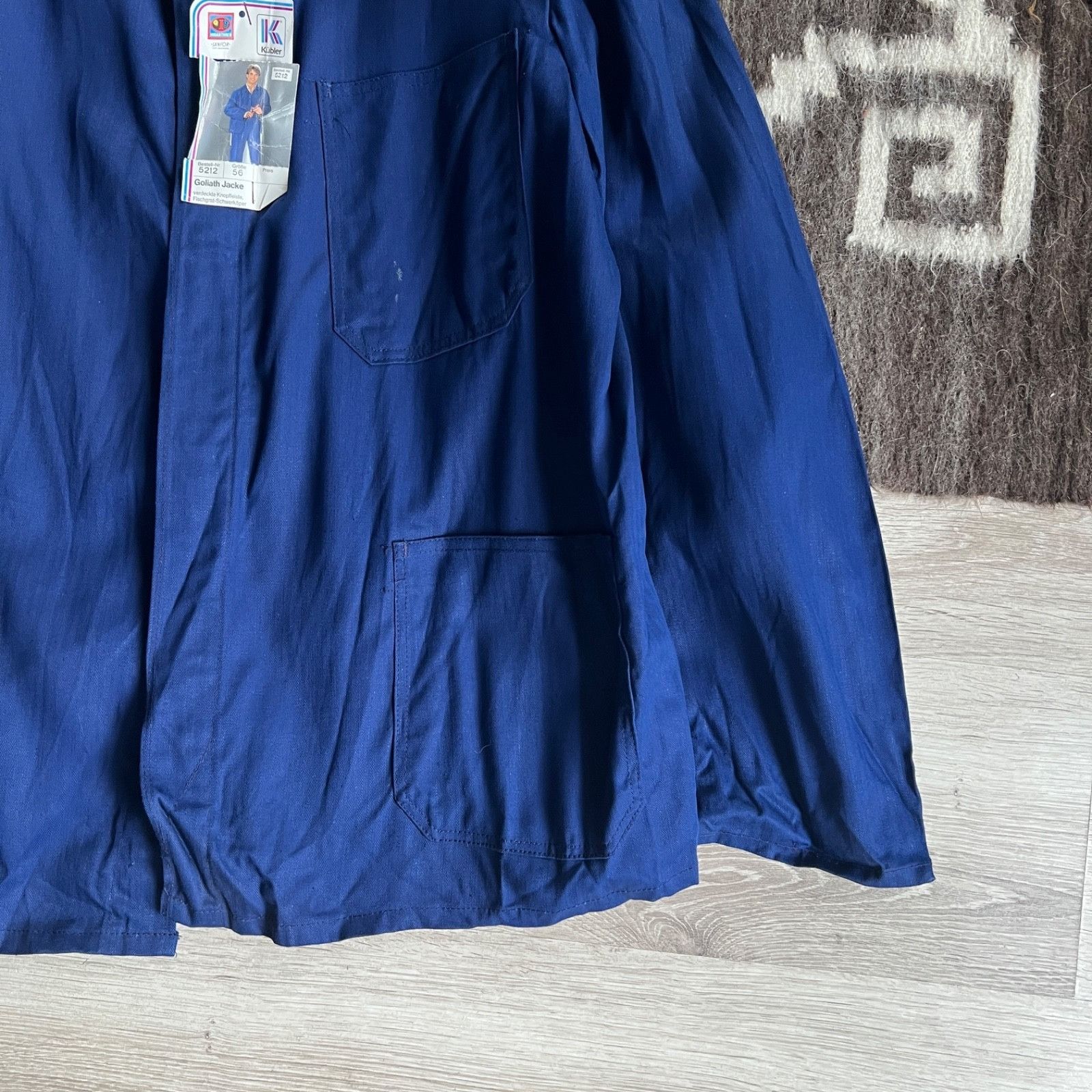 Vintage Vintage French Workwear Sanfor Chore Utility Jacket 9754AC Size US L / EU 52-54 / 3 - 6 Thumbnail