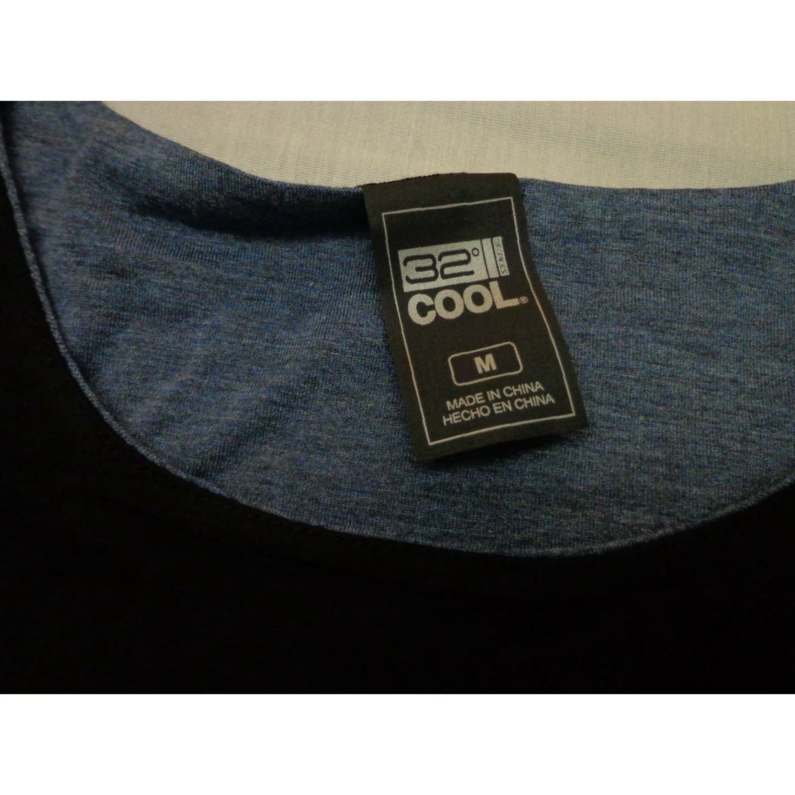 Vintage 32 Degrees Dress Reversible BLACK INDIGO MEDIUM Women Knee Length 32 Degrees Regular Size M Ladies 93% Rayon 7% Spandex Size M / US 6-8 / IT 42-44 - 4 Thumbnail