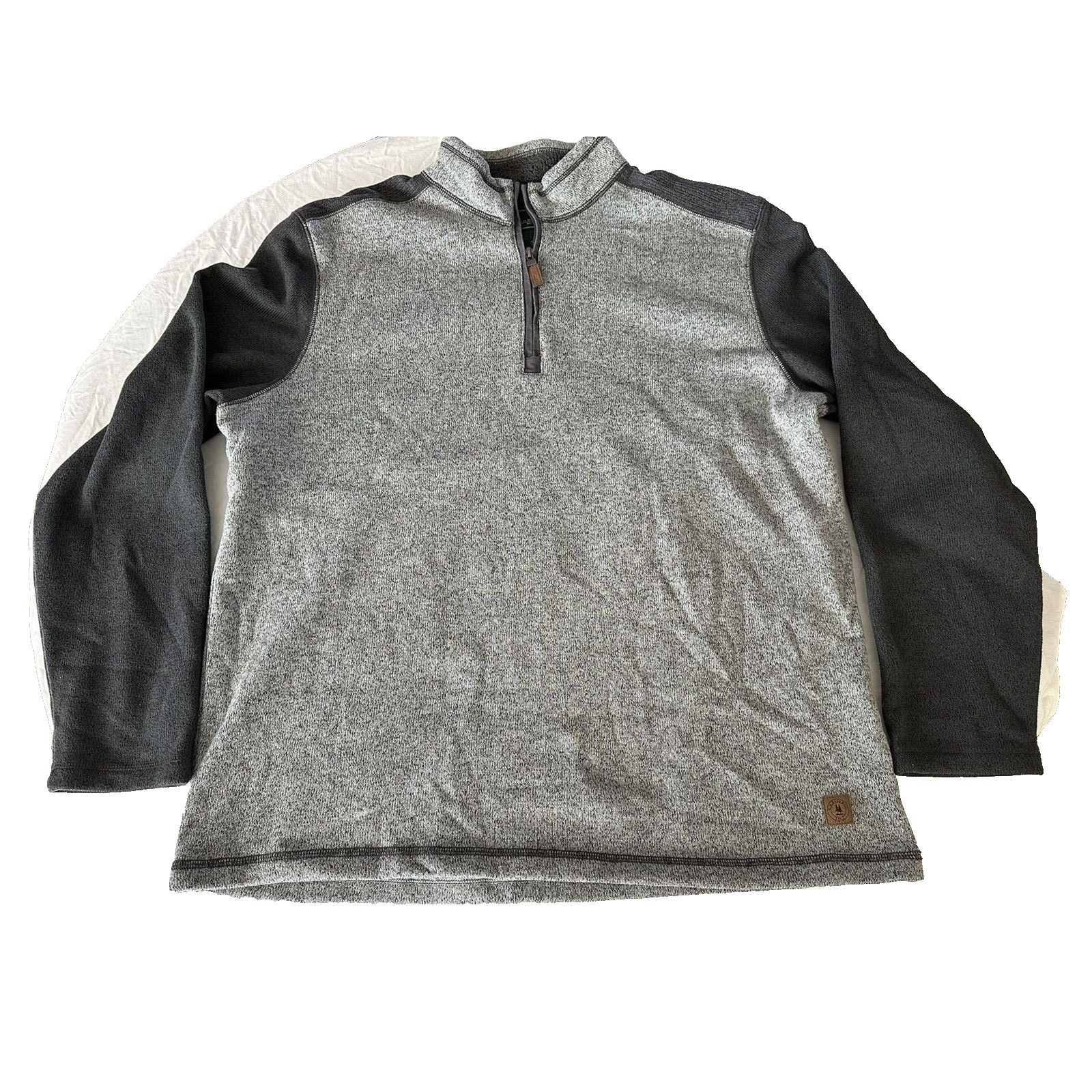 G.H. Bass & Co. G.H. Bass & Co. Mens XL Gray Speckle w/Solid Sleeves Thermal Size US XL / EU 56 / 4 - 1 Thumbnail