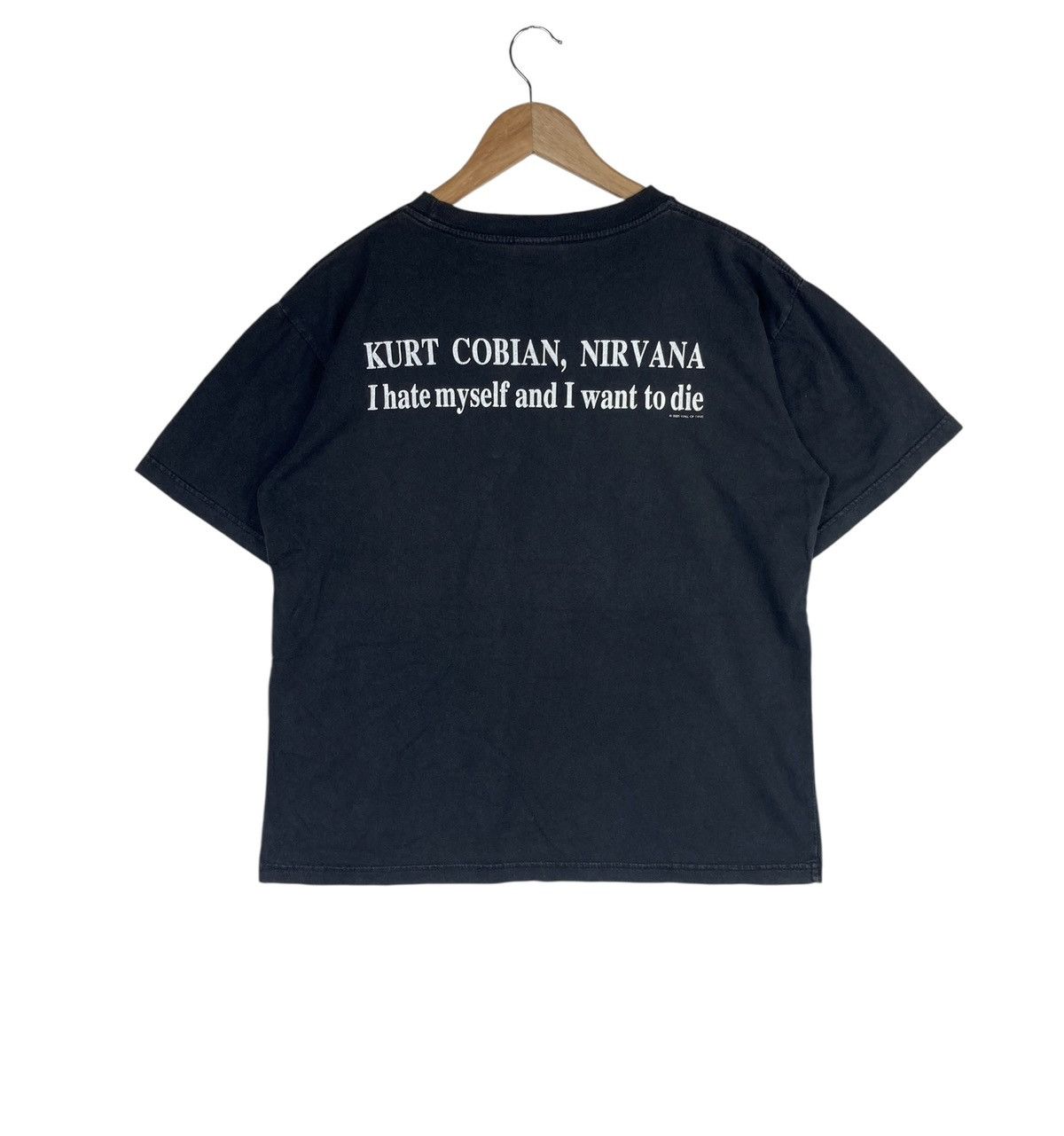 Nirvana Vintage y2k 2000 Nirvana Kurt Cobain Quotes Grunge T-Shirt Size US M / EU 48-50 / 2 - 3 Thumbnail