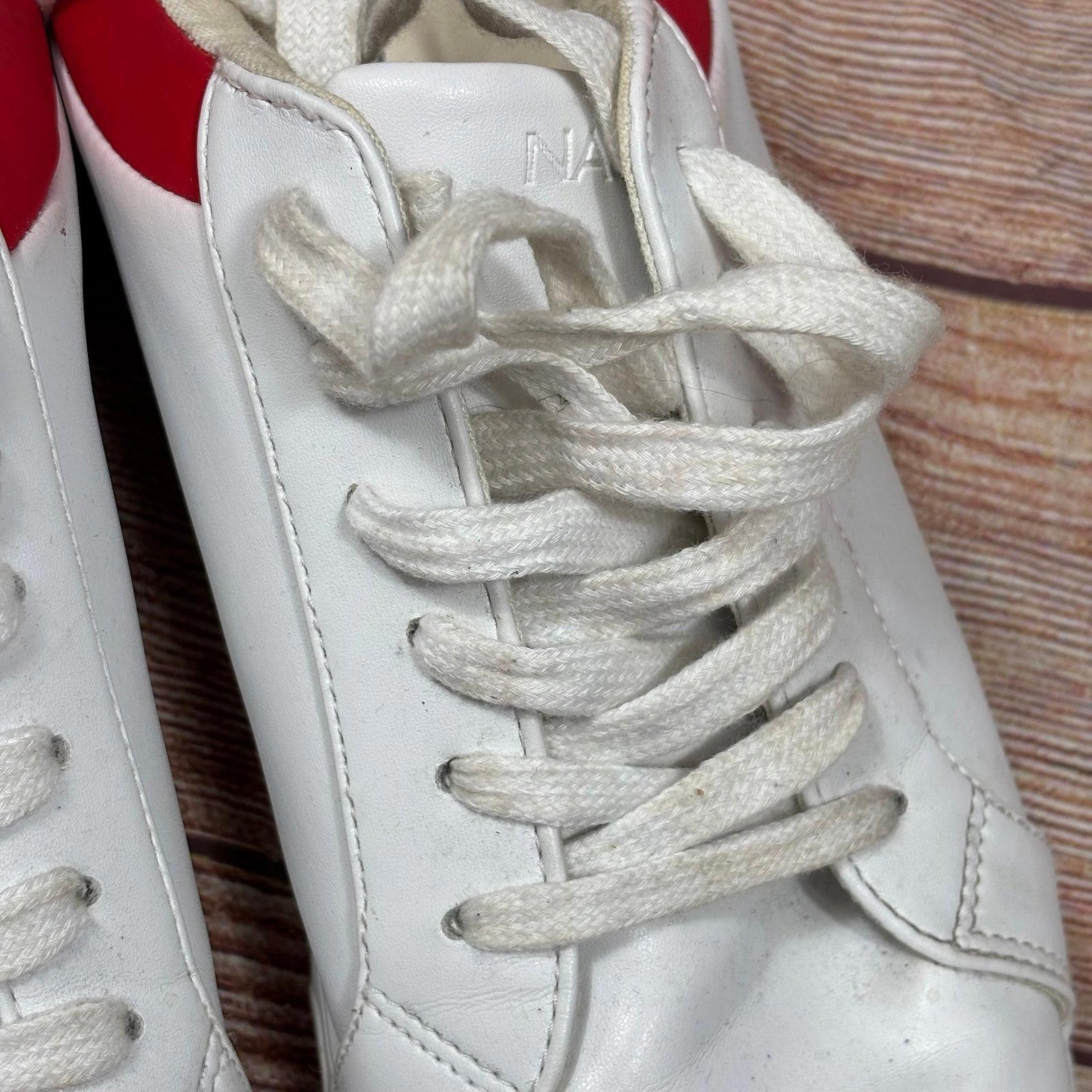 Nautica Nautica White and Red Casual Sneakers Womens Size 10 Size US 10 / IT 40 - 6 Thumbnail