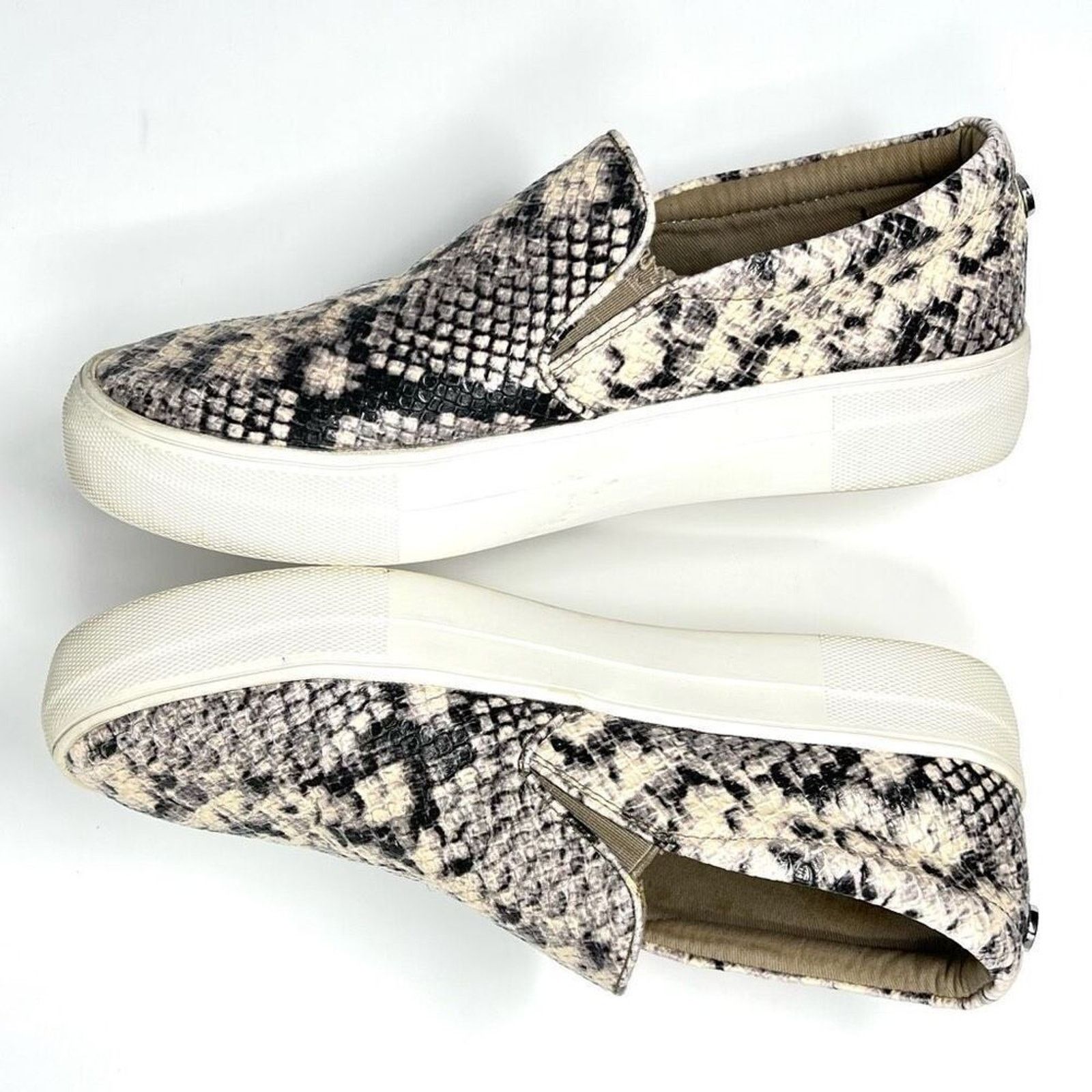 Steve Madden Steve Madden Gills Snake Embossed Vegan Leather Sneakers 7 Size US 7 / IT 37 - 4 Thumbnail