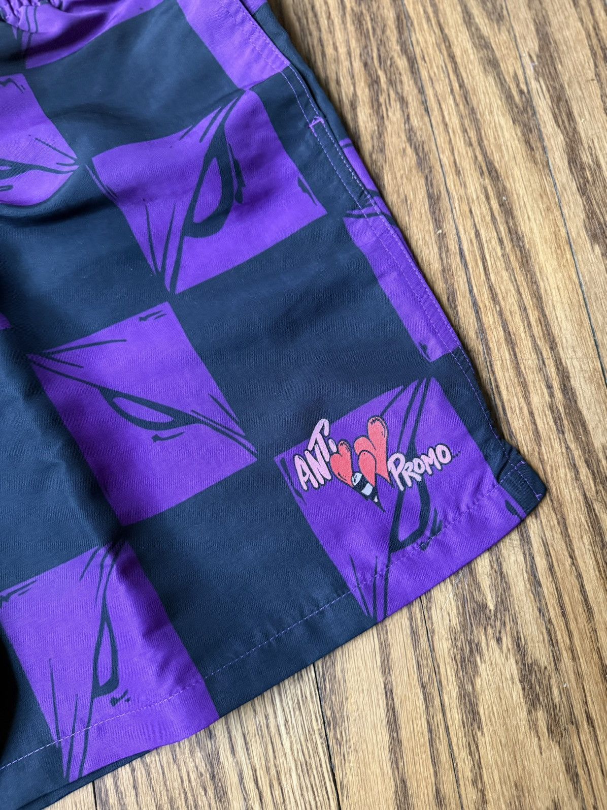Matty Boy Matty Boy Anti Promo 99 eyes Nylon Shorts Size US 34 / EU 50 - 3 Thumbnail