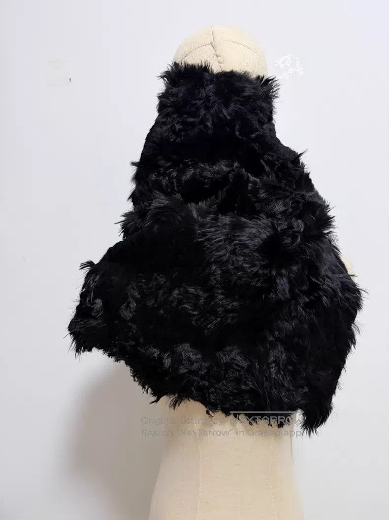 Ann Demeulemeester Ann Demeulemeester Scarf, Shawl, Alpaca wool Size ONE SIZE - 7 Thumbnail