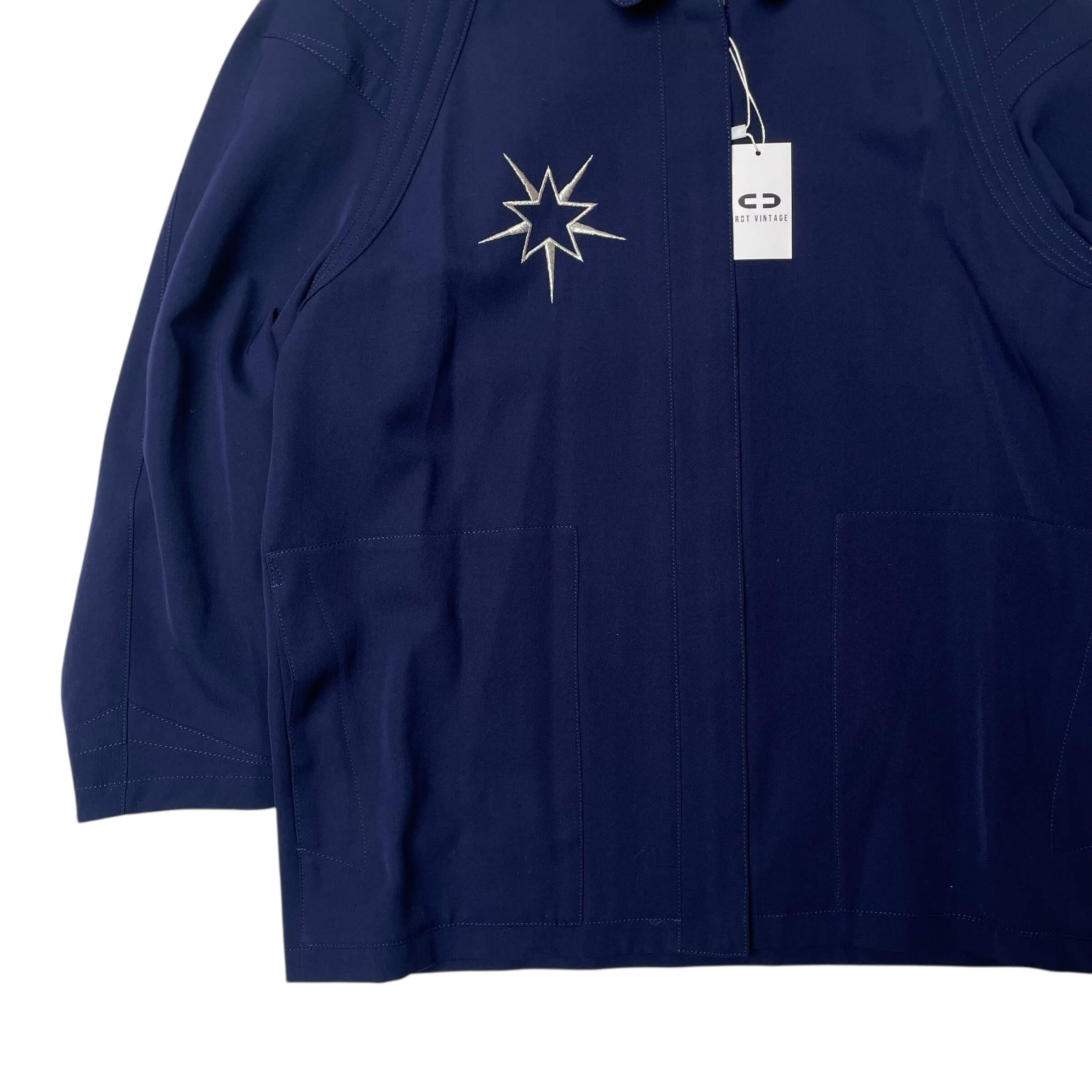 Thierry Mugler 90's thierry mugler star needlework power shoulder jk Size XL / US 12-14 / IT 48-50 - 4 Thumbnail