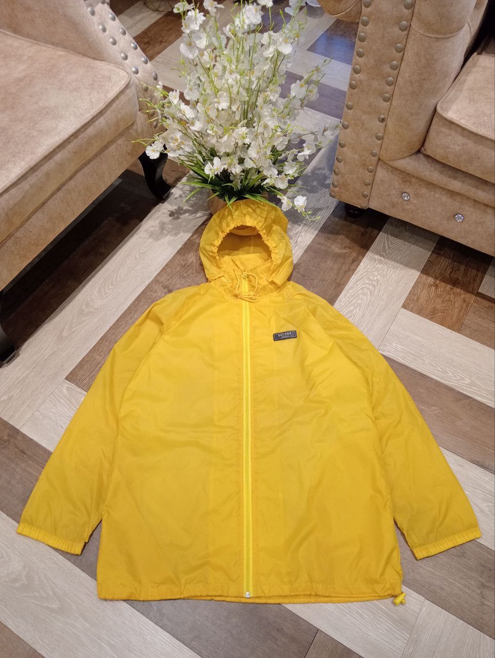 Yohji Yamamoto SACSNY Y'SACCS YOHJI YAMAMOTO WINDBREALER JACKET - YELLOW Size US XL / EU 56 / 4 - 2 Thumbnail