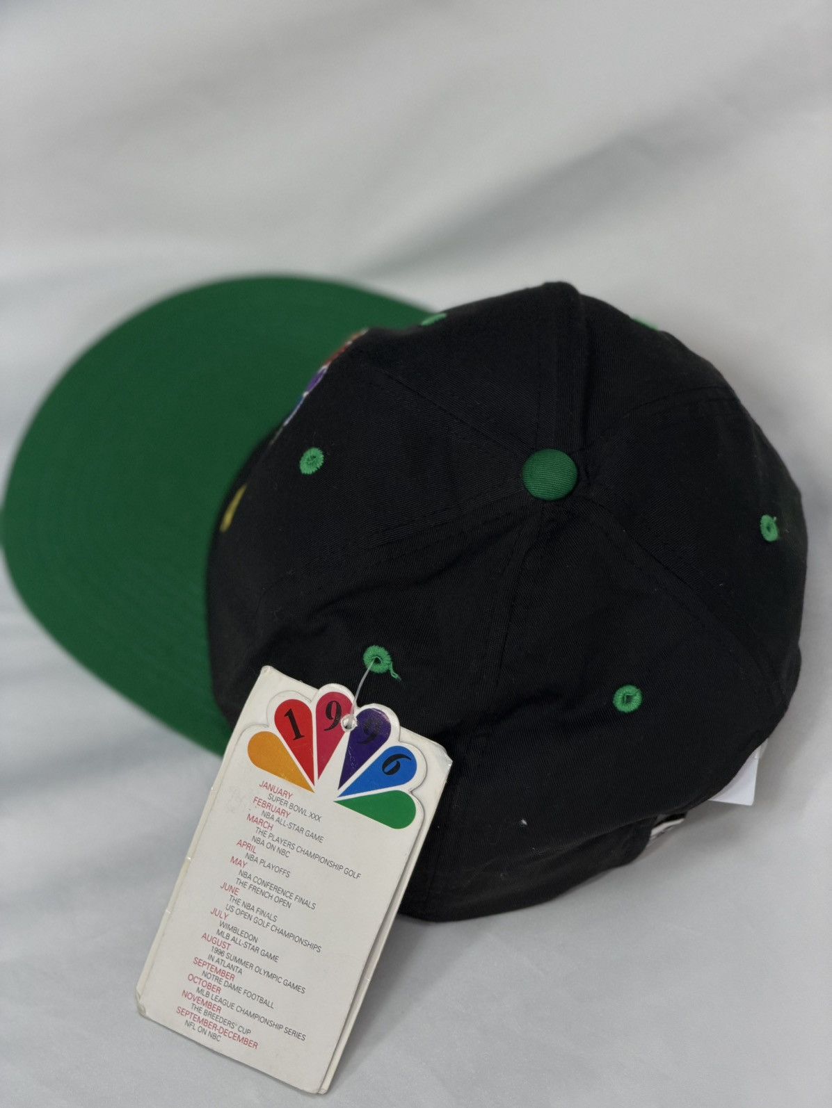 Nike Vintage 1996 NBC Sportsx Nike SportsSpecialties Snapback Cap Size ONE SIZE - 5 Thumbnail