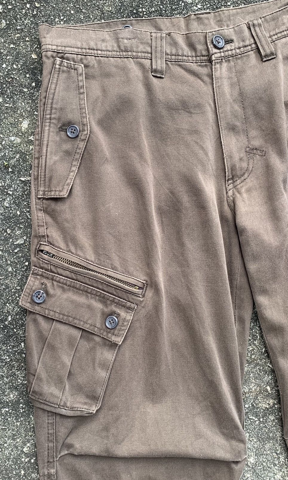 Japanese Brand × Tornado Mart Rare Tornado Mart Multipocket Flare Cargo Pants Size US 33 - 13 Thumbnail