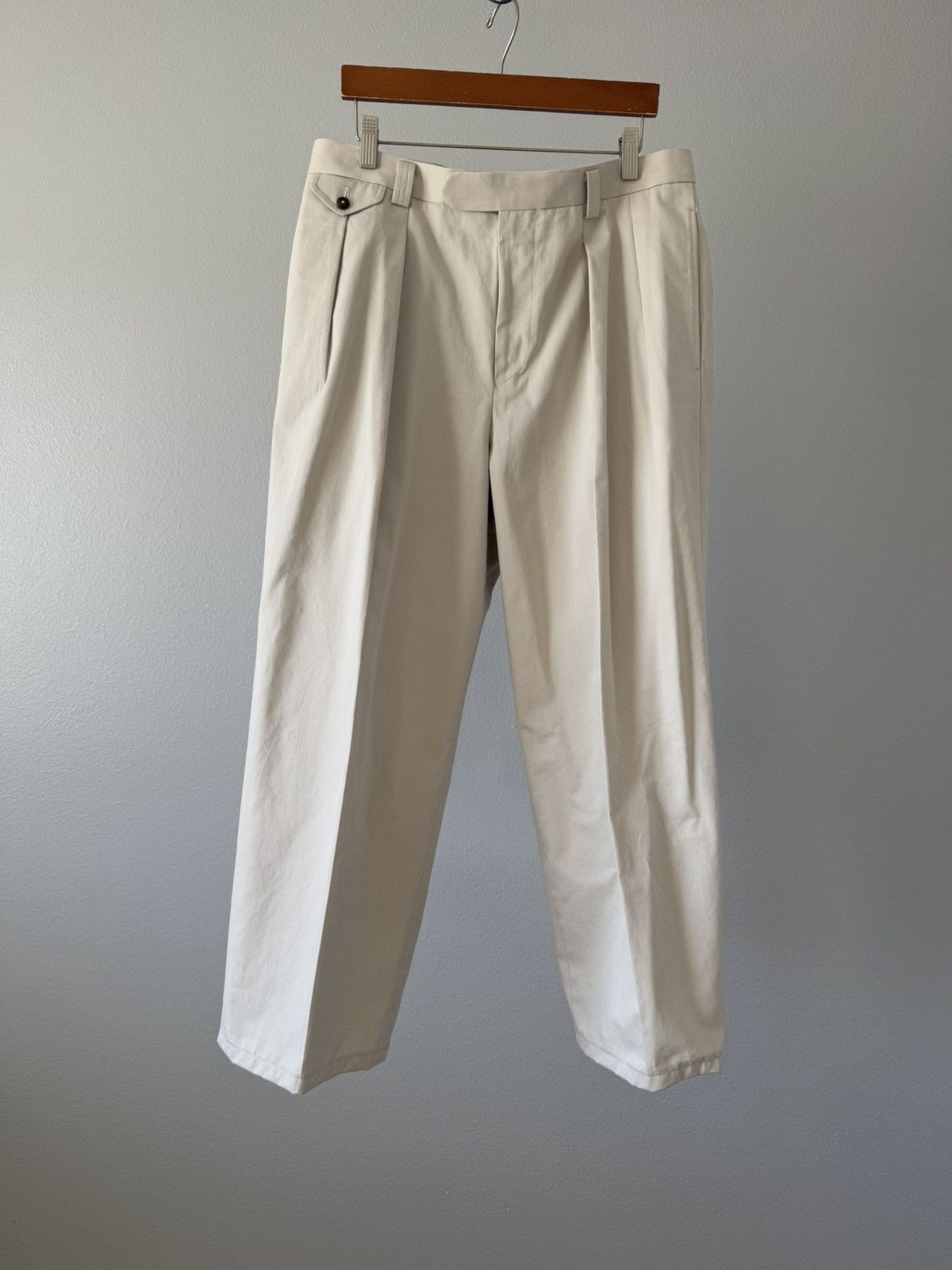 MAATEE & SONS AMERICAN TROUSER "LAURENCE" BAGGY CLOTH Size US 32 / EU 48 - 7 Thumbnail