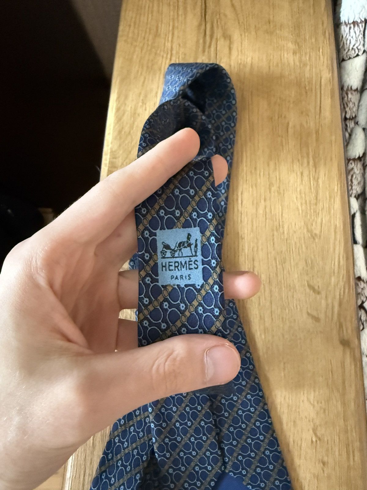 Hermes Vintage Hermes Tie Size ONE SIZE - 7 Thumbnail