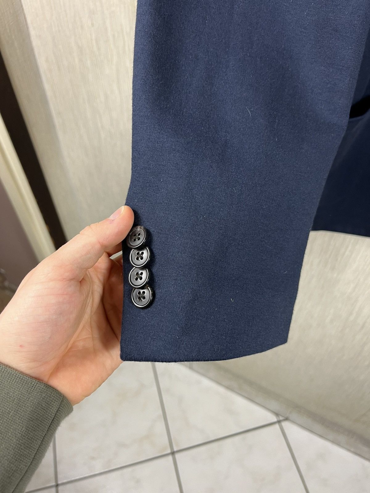 Polo Ralph Lauren × Ralph Lauren Polo Ralph Lauren cotton navy blazer soft jacket luxury Size US XL / EU 56 / 4 - 9 Thumbnail