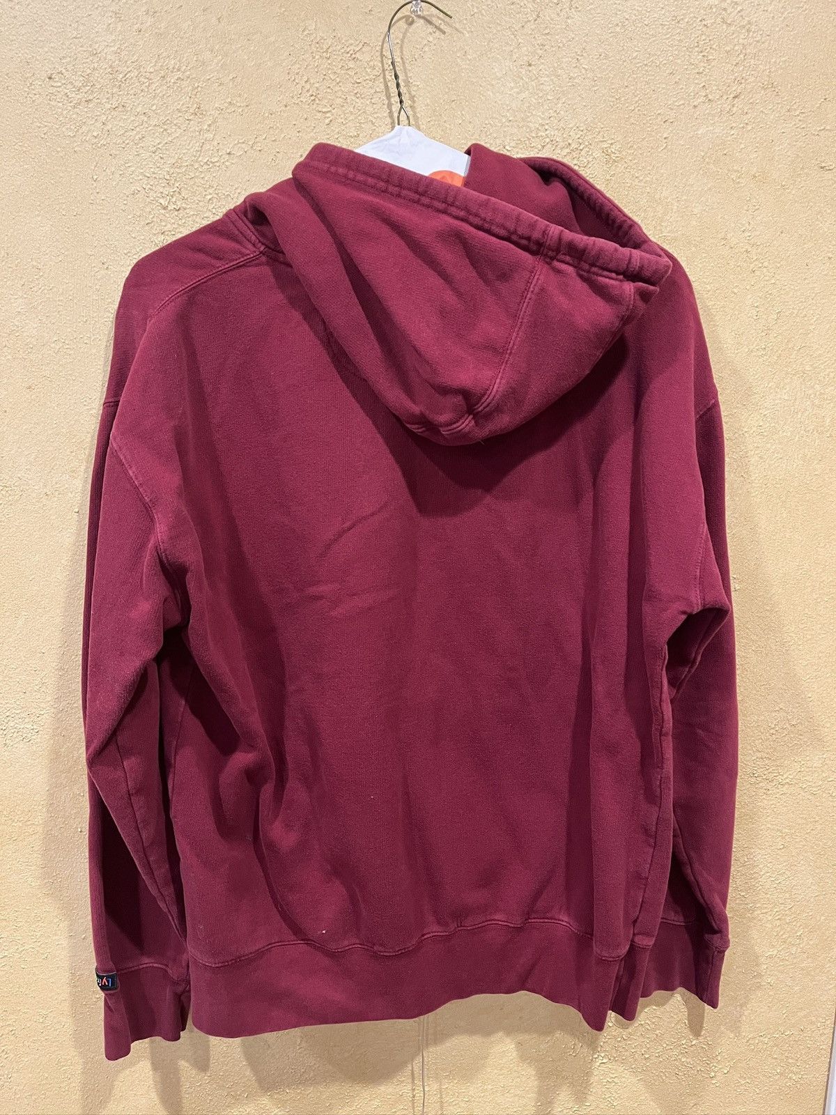 Other LYFESTYLE burgundy hoodie Size US L / EU 52-54 / 3 - 2 Thumbnail