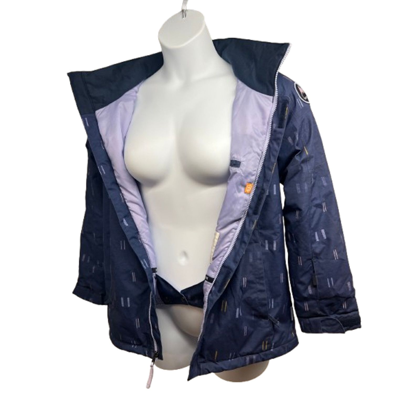 Burton Burton Elodie Blue Ski Snowboard Zip Faux Fur Hood Jacket M Size M / US 6-8 / IT 42-44 - 4 Thumbnail