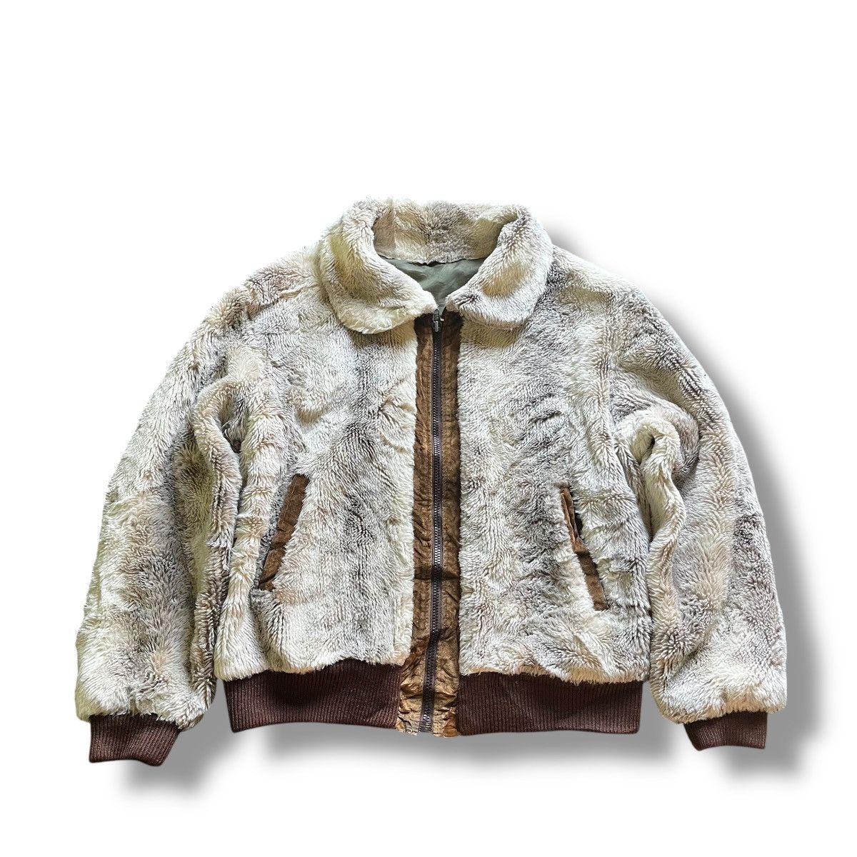 If Six Was Nine JAPANESE BRAND LGB STYLE FUR JACKET Size M / US 6-8 / IT 42-44 - 1 Thumbnail