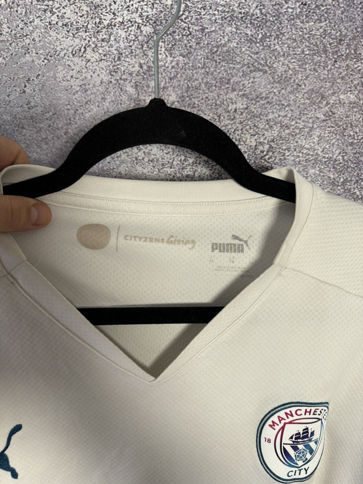 Puma × Vintage Manchester City 2021/22 Away Puma Soccer Jersey XL size Size US XL / EU 56 / 4 - 11 Thumbnail