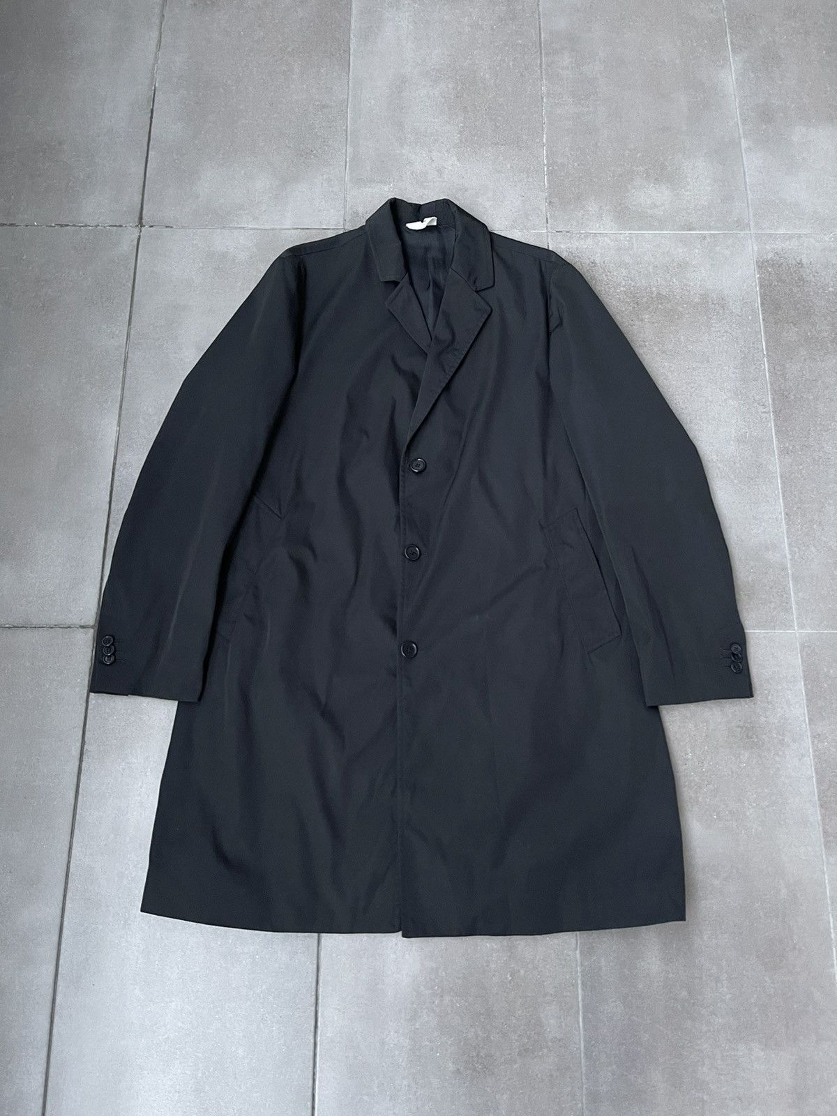 Arket Arket Wind Breaker Black Casual Light Coat Size US M / EU 48-50 / 2 - 7 Thumbnail