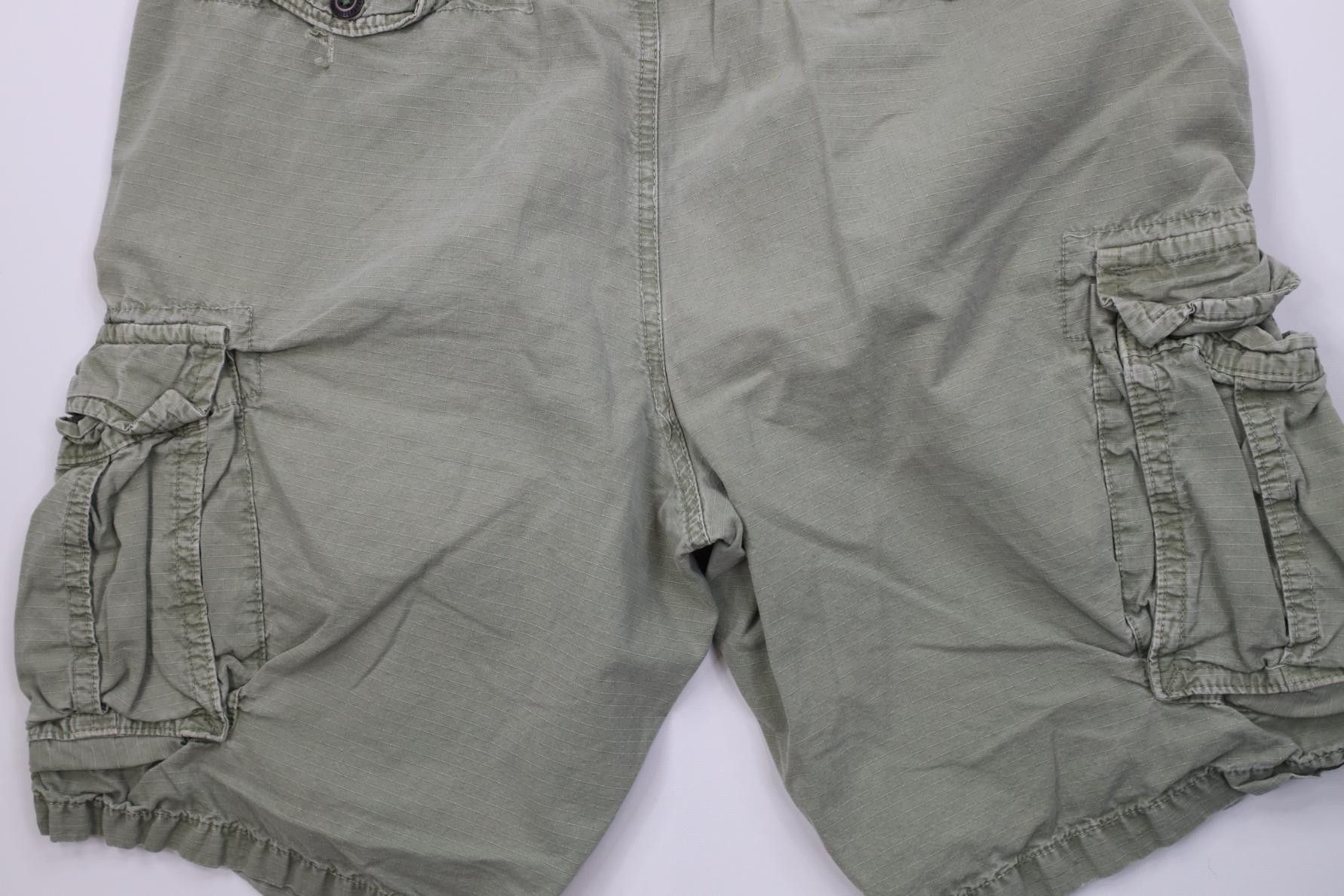 American Eagle Outfitters Vintage Y2K American Eagle Outfitters Ripstop Cargo Shorts Size US 38 / EU 54 - 11 Thumbnail