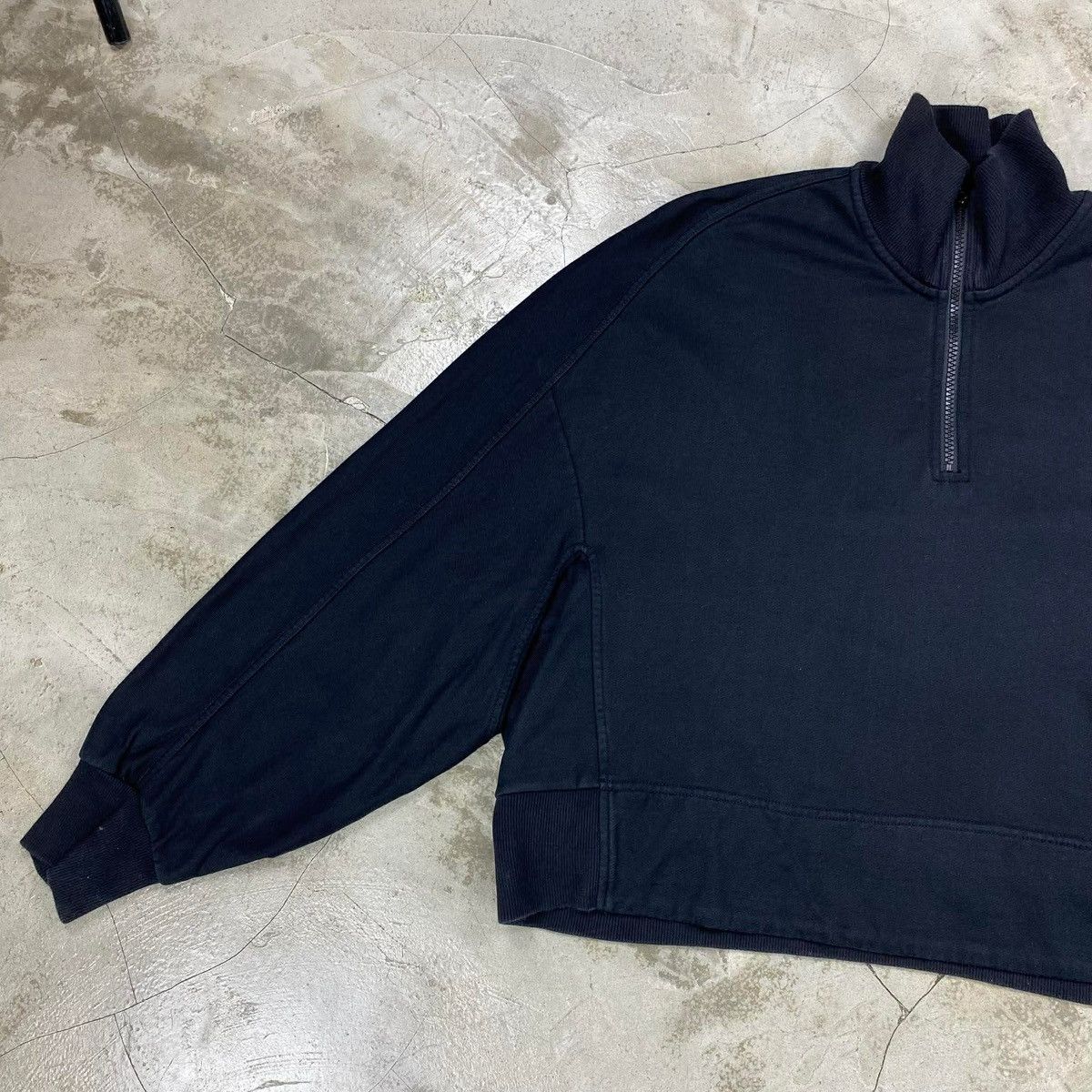 Y-3 FW2019 Half-Zip Logo Sweatshirt Size US M / EU 48-50 / 2 - 8 Thumbnail