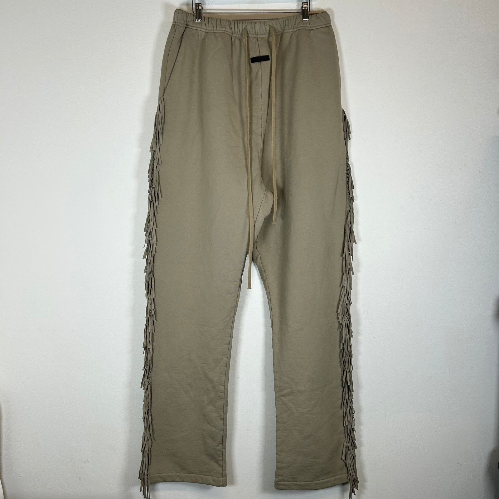 Fear of God Fear of God Neutral Fringe Sweatpants Size XXL Size US 44 / EU 60 - 1 Thumbnail