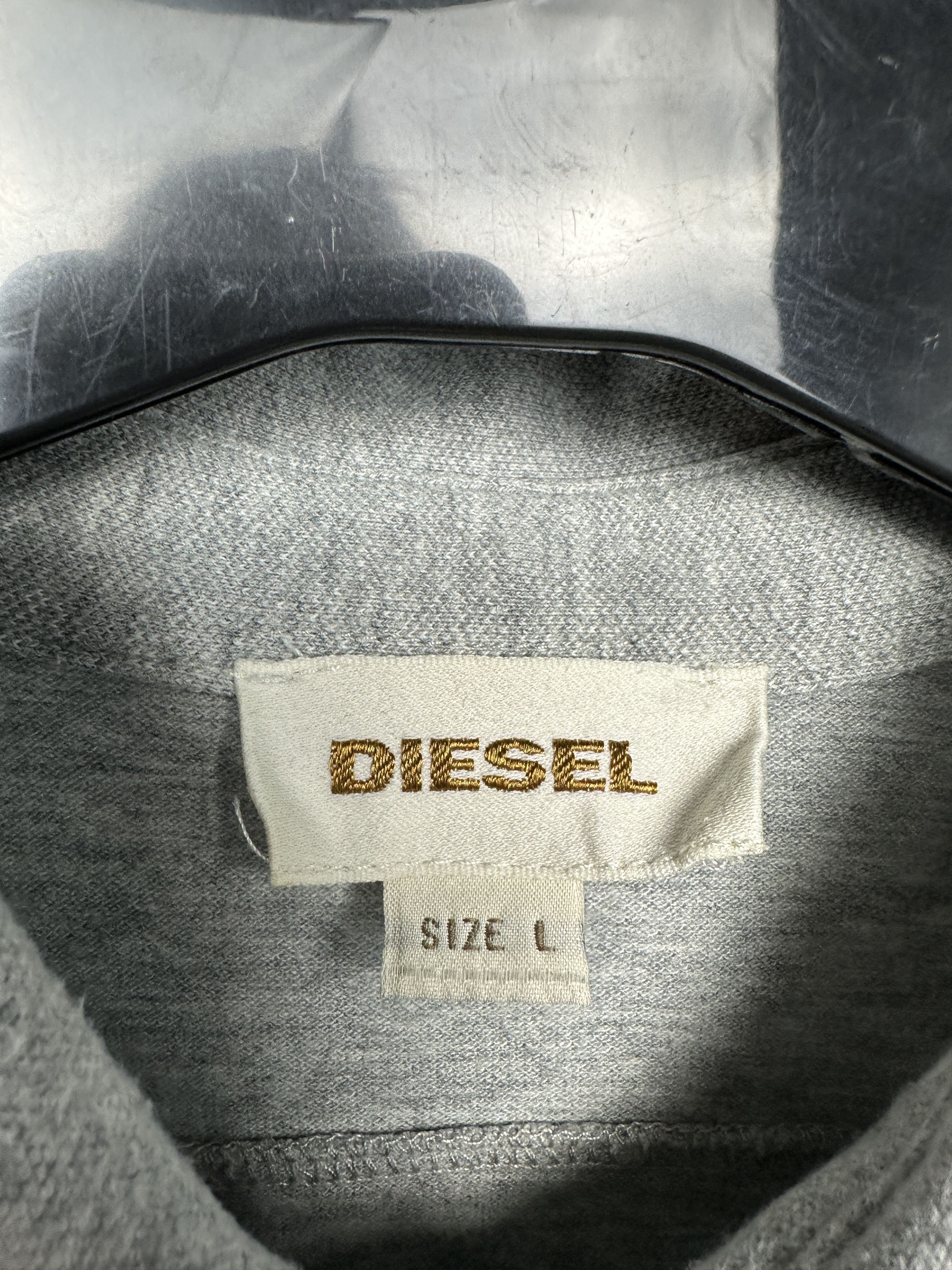 Diesel Diesel Vintage Punk Logo Mens Polo Shirt Size US L / EU 52-54 / 3 - 4 Thumbnail
